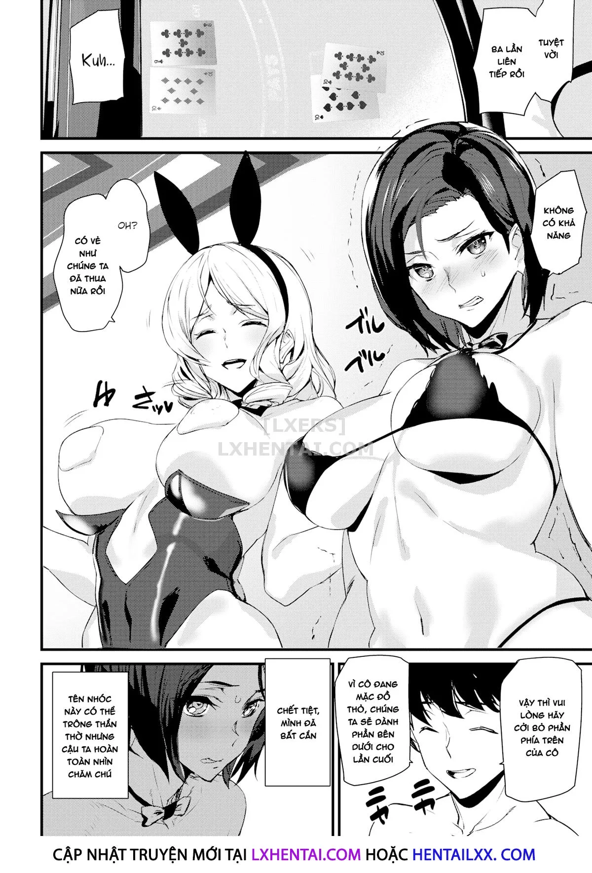 HentaiVN.net - Ảnh 11 - Gohoushi Zakari [Bet Your Body; Elevator In Heaven; The Cat Spring's Young Matron; I Love Pub; Nurse’s Secret; Professor Lock’s Strange Lab; Qipao Play] - Chap 1 - Bet Your Body