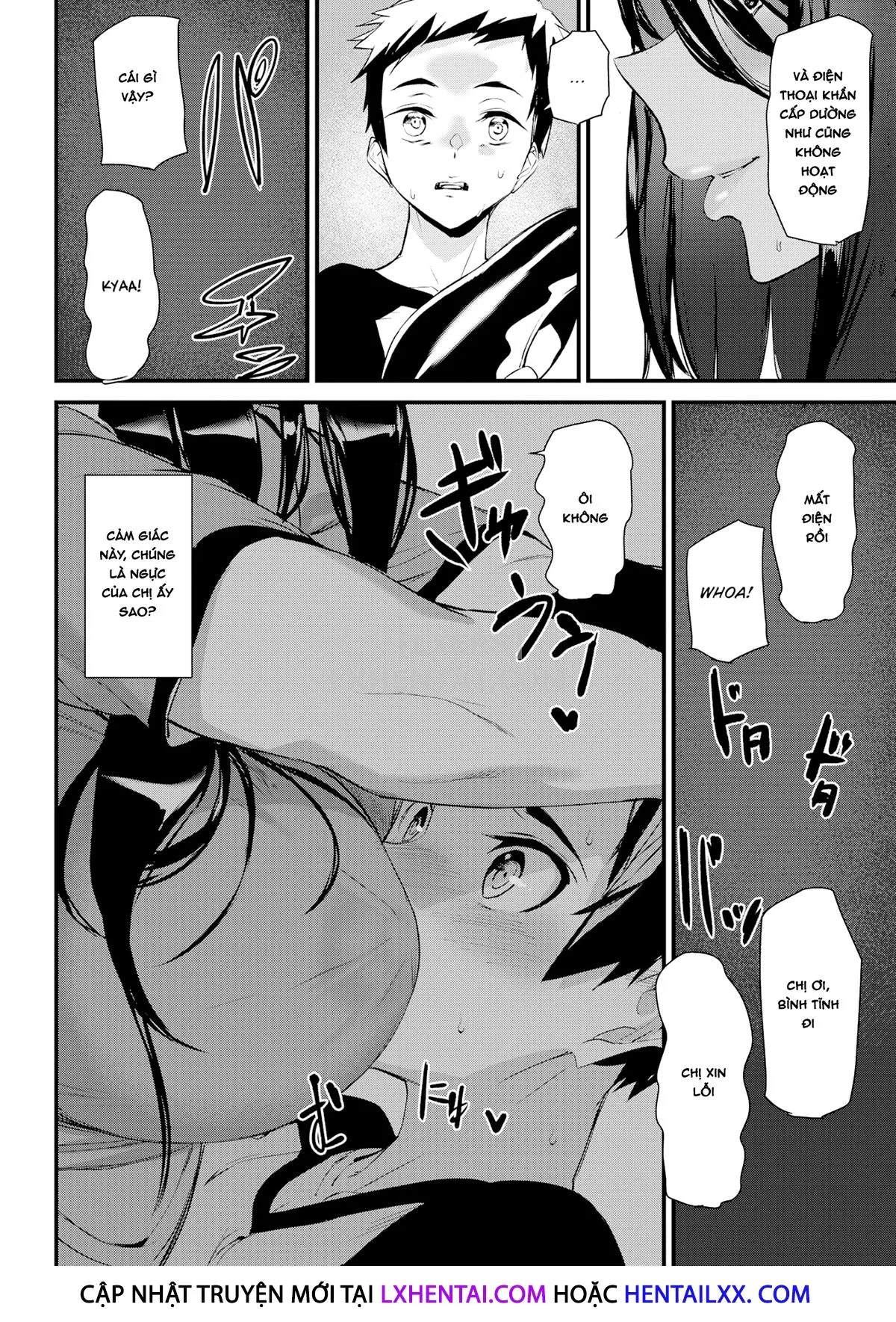 HentaiVN.net - Ảnh 9 - Gohoushi Zakari [Bet Your Body; Elevator In Heaven; The Cat Spring's Young Matron; I Love Pub; Nurse’s Secret; Professor Lock’s Strange Lab; Qipao Play] - Chap 2 - Elevator In Heaven