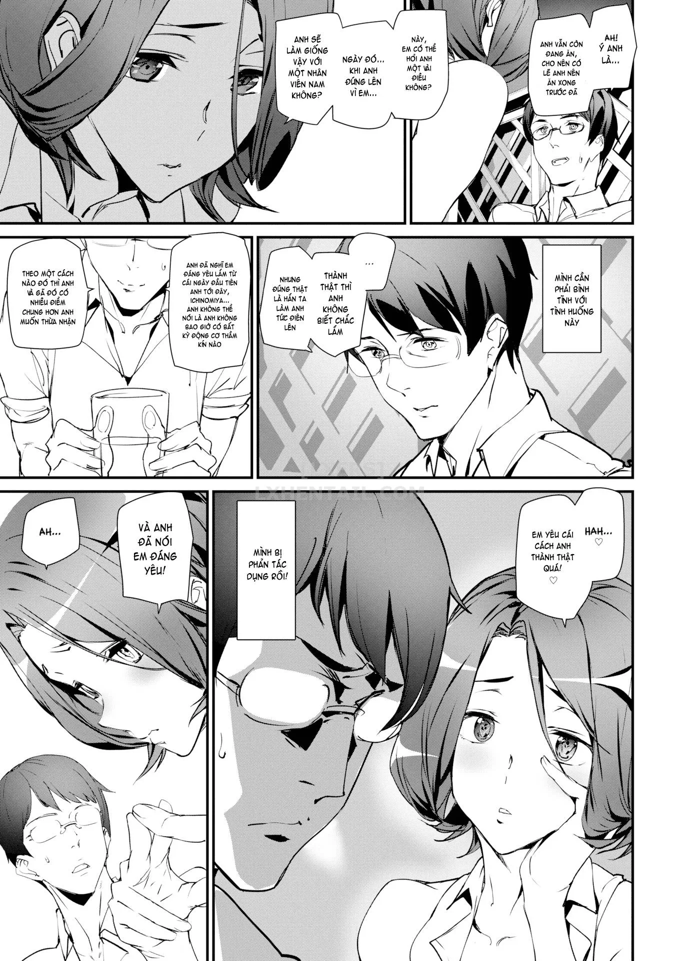 HentaiVN.net - Ảnh 11 - Gohoushi Zakari [Bet Your Body; Elevator In Heaven; The Cat Spring's Young Matron; I Love Pub; Nurse’s Secret; Professor Lock’s Strange Lab; Qipao Play] - Chap 4 - I Love Pub