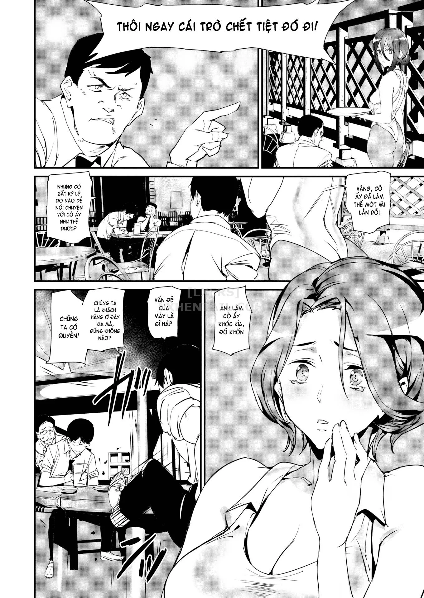 HentaiVN.net - Ảnh 6 - Gohoushi Zakari [Bet Your Body; Elevator In Heaven; The Cat Spring's Young Matron; I Love Pub; Nurse’s Secret; Professor Lock’s Strange Lab; Qipao Play] - Chap 4 - I Love Pub