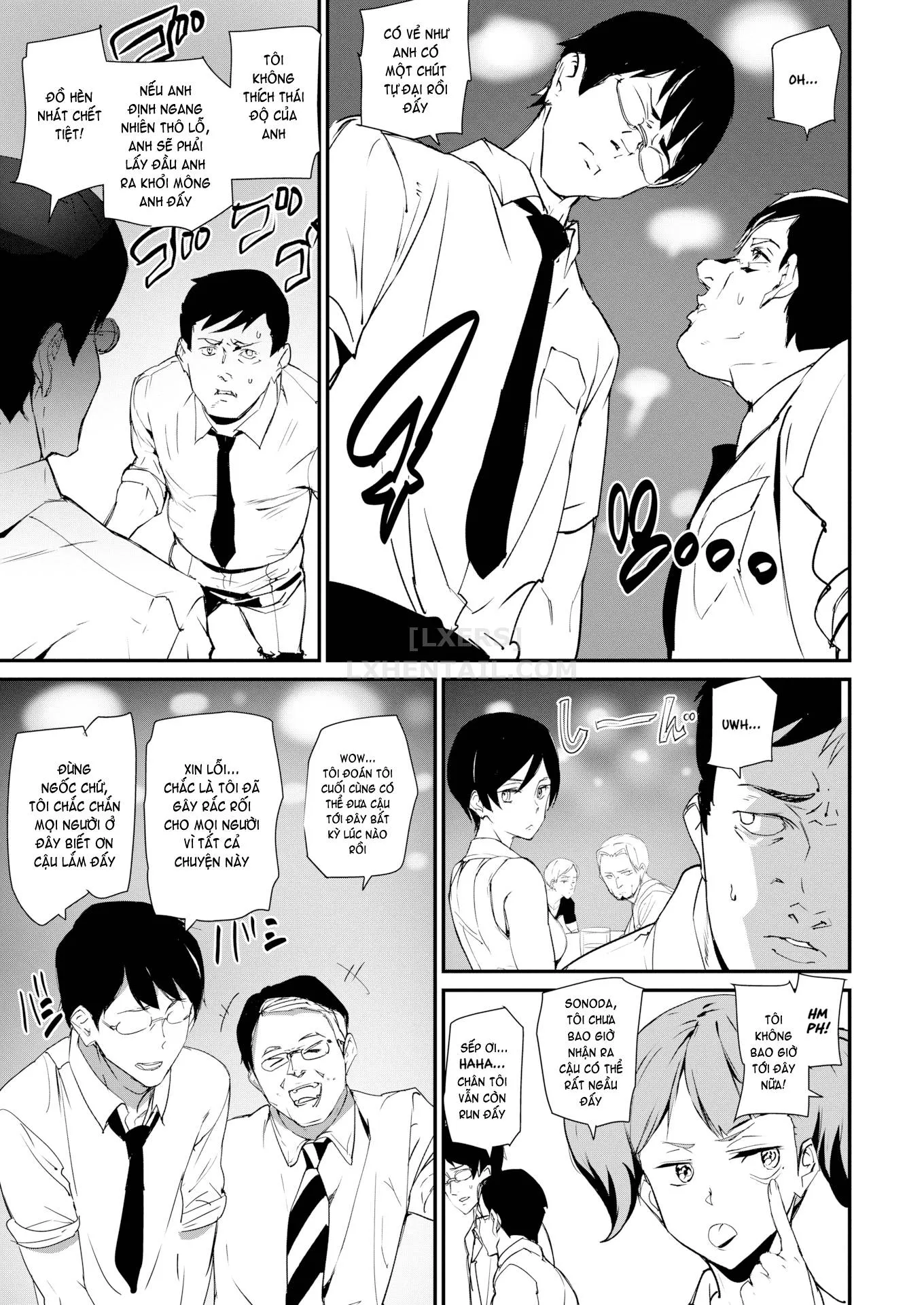 HentaiVN.net - Ảnh 7 - Gohoushi Zakari [Bet Your Body; Elevator In Heaven; The Cat Spring's Young Matron; I Love Pub; Nurse’s Secret; Professor Lock’s Strange Lab; Qipao Play] - Chap 4 - I Love Pub