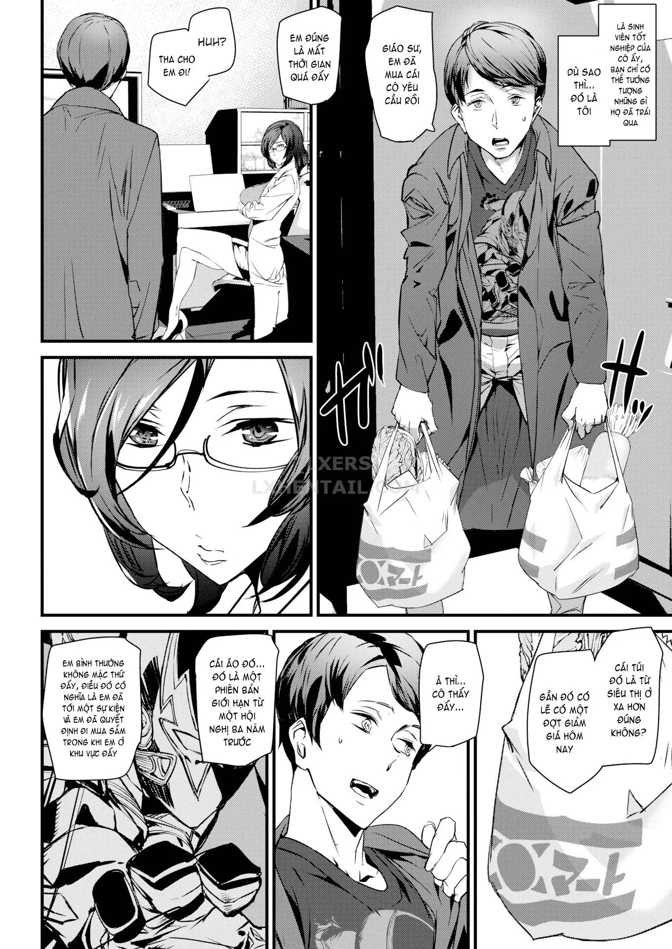 HentaiVN.net - Ảnh 6 - Gohoushi Zakari [Bet Your Body; Elevator In Heaven; The Cat Spring's Young Matron; I Love Pub; Nurse’s Secret; Professor Lock’s Strange Lab; Qipao Play] - Chap 6 - Professor Lock’s Strange Lab