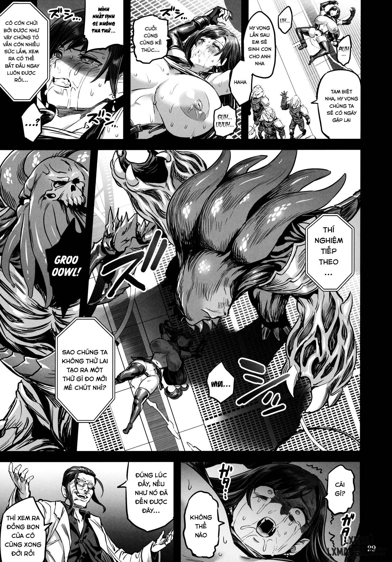 HentaiVN.net - Ảnh 27 - Deka Chichi Terrorist no Kousei Kouhai Jikken - Oneshot