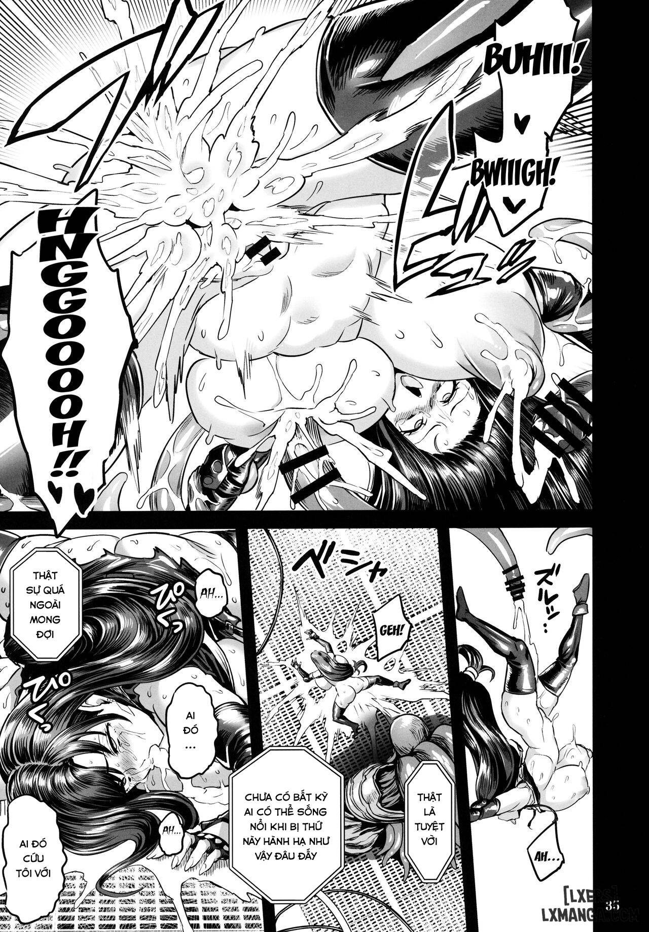 HentaiVN.net - Ảnh 33 - Deka Chichi Terrorist no Kousei Kouhai Jikken - Oneshot