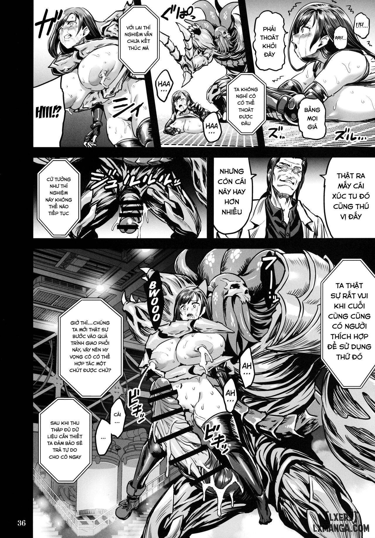 HentaiVN.net - Ảnh 34 - Deka Chichi Terrorist no Kousei Kouhai Jikken - Oneshot