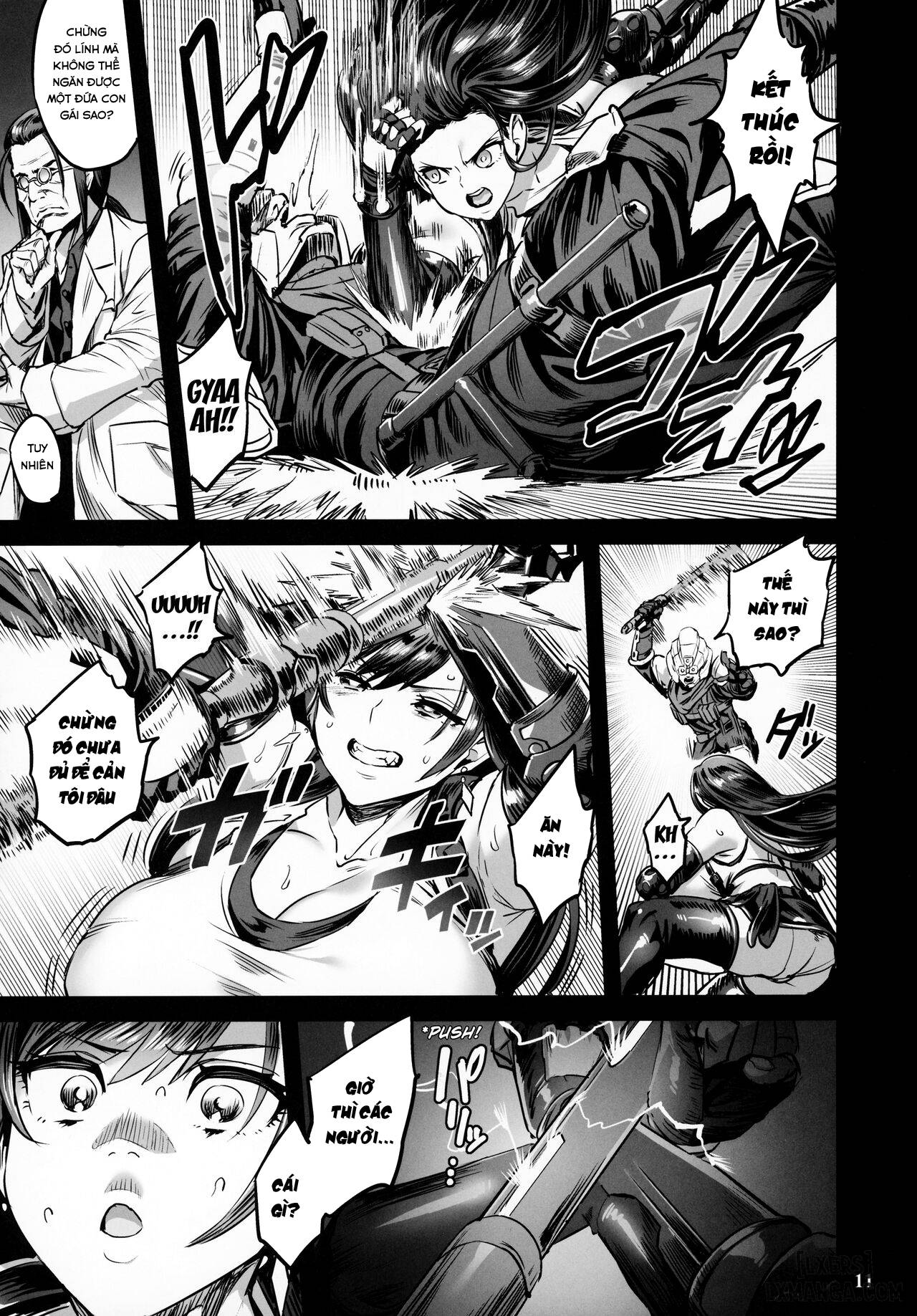 HentaiVN.net - Ảnh 9 - Deka Chichi Terrorist no Kousei Kouhai Jikken - Oneshot