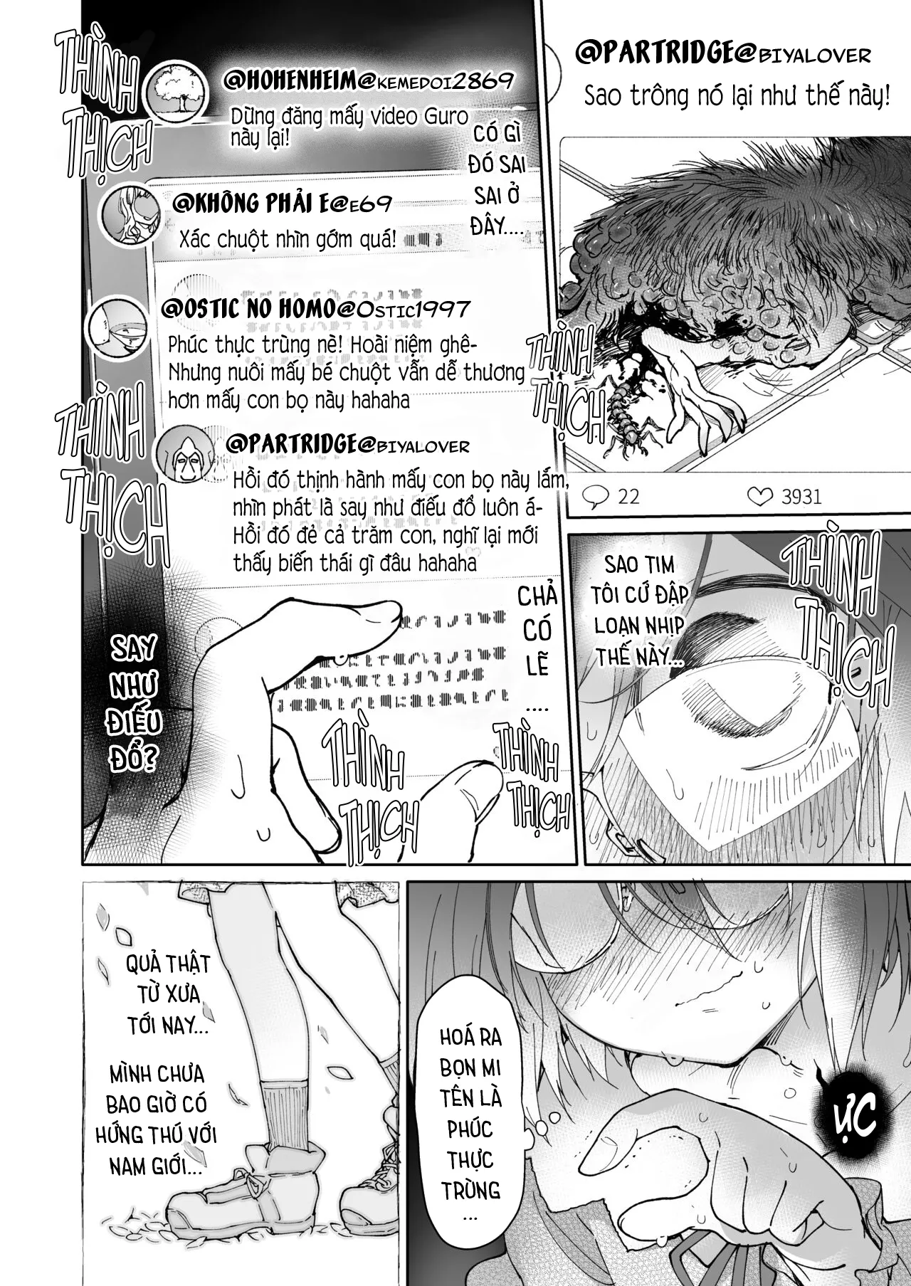 HentaiVN.net - Ảnh 31 - Stocking to Kiseichuu [Tất Đùi Và Ký Sinh Trùng;Stocking & Parasites] - Oneshot