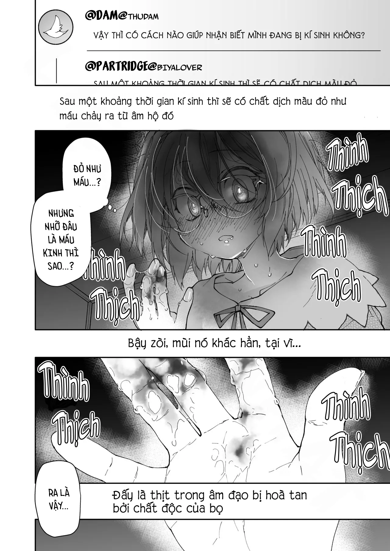 HentaiVN.net - Ảnh 37 - Stocking to Kiseichuu [Tất Đùi Và Ký Sinh Trùng;Stocking & Parasites] - Oneshot