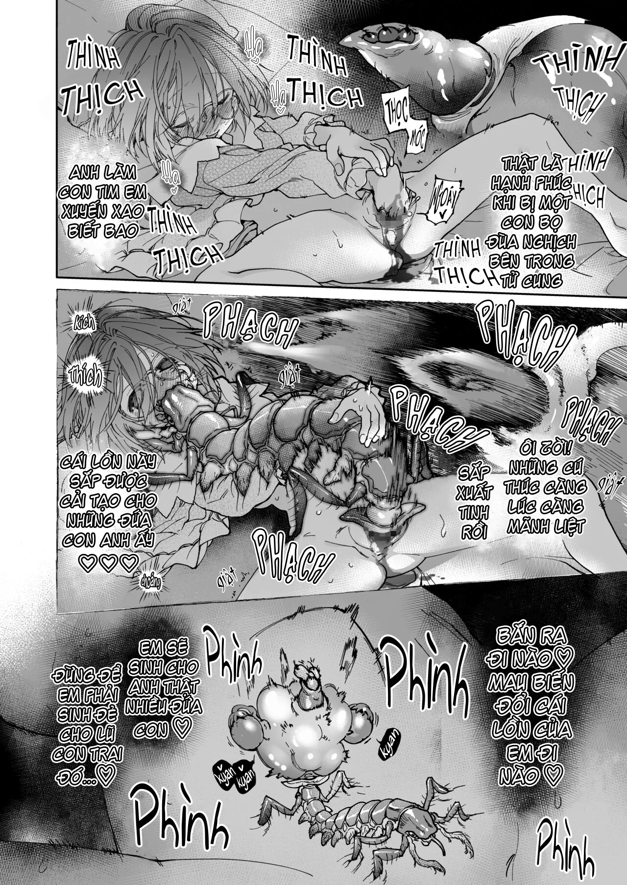 HentaiVN.net - Ảnh 47 - Stocking to Kiseichuu [Tất Đùi Và Ký Sinh Trùng;Stocking & Parasites] - Oneshot