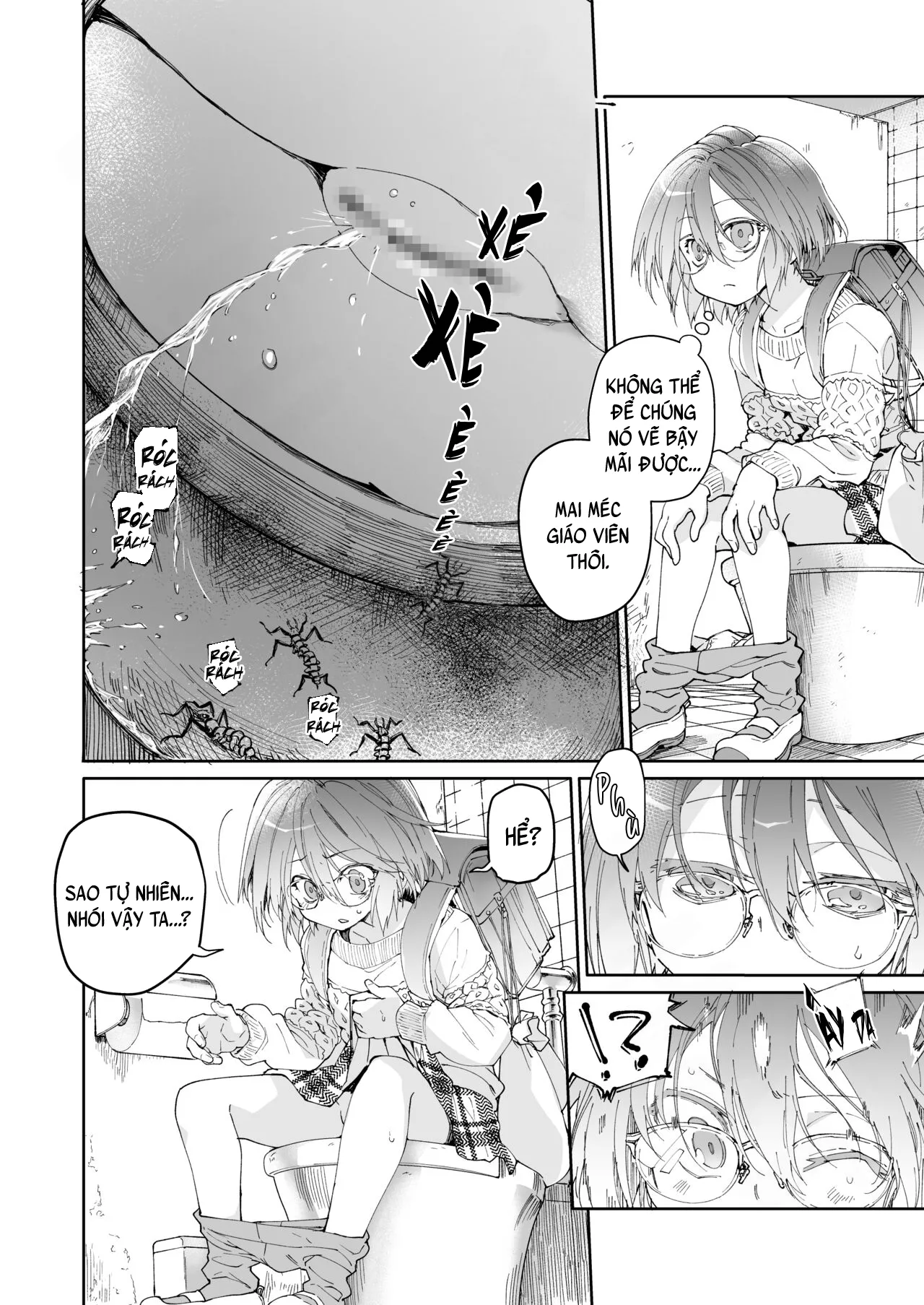 HentaiVN.net - Ảnh 5 - Stocking to Kiseichuu [Tất Đùi Và Ký Sinh Trùng;Stocking & Parasites] - Oneshot
