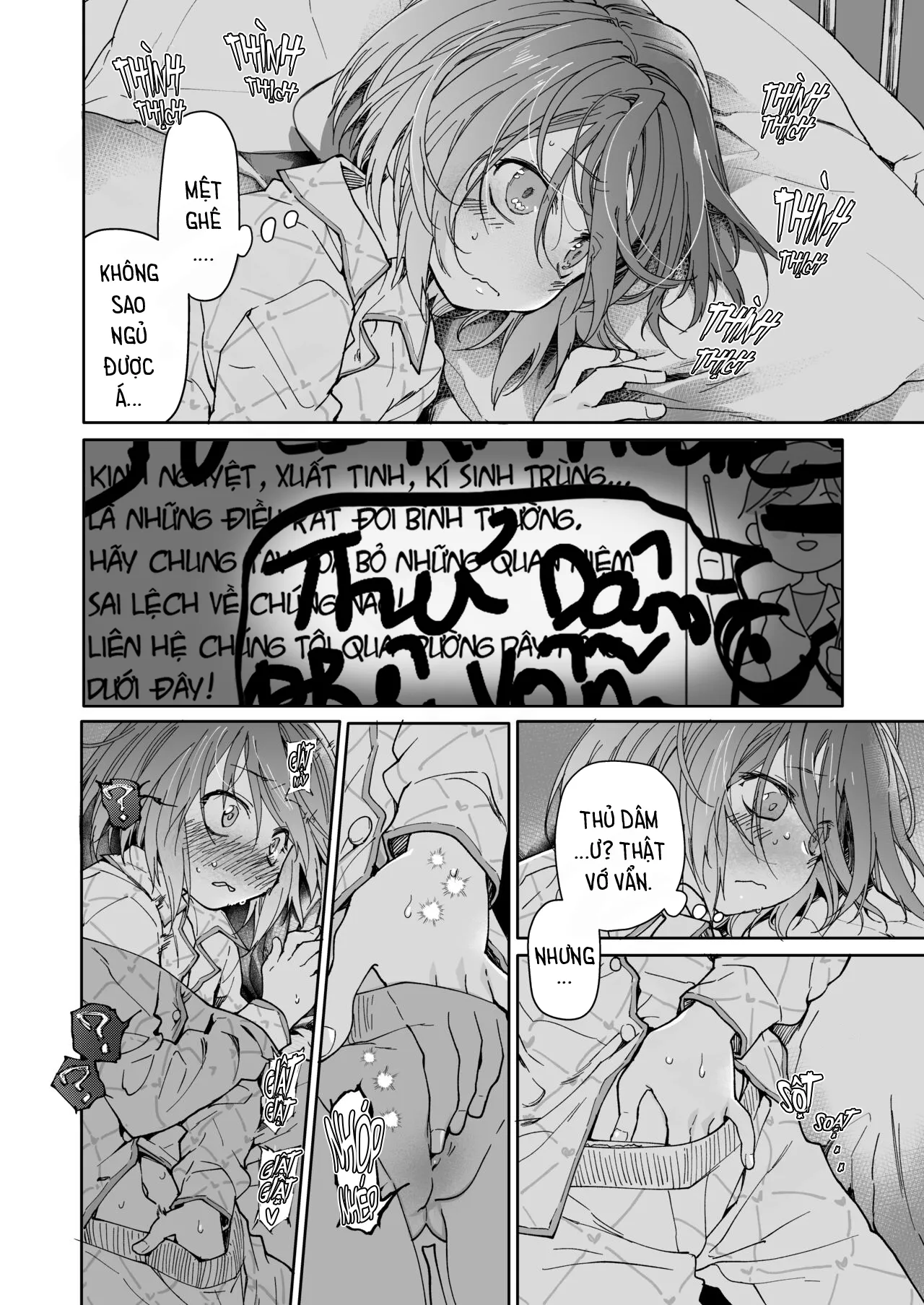 HentaiVN.net - Ảnh 9 - Stocking to Kiseichuu [Tất Đùi Và Ký Sinh Trùng;Stocking & Parasites] - Oneshot