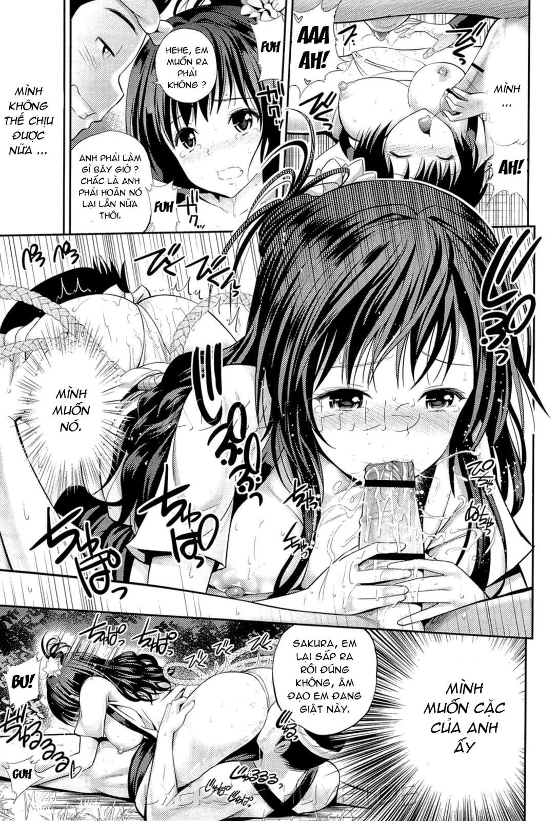 HentaiVN.net - Ảnh 11 - LoveMatio 〜 So Lovely Irrumatio - Chap 3