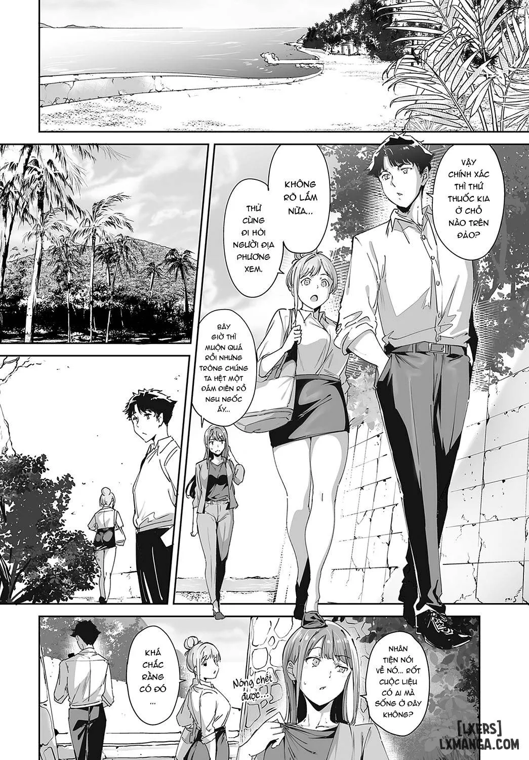 HentaiVN.net - Ảnh 6 - Hòn đảo phi luân lý [Amoral Island] - Chap 1