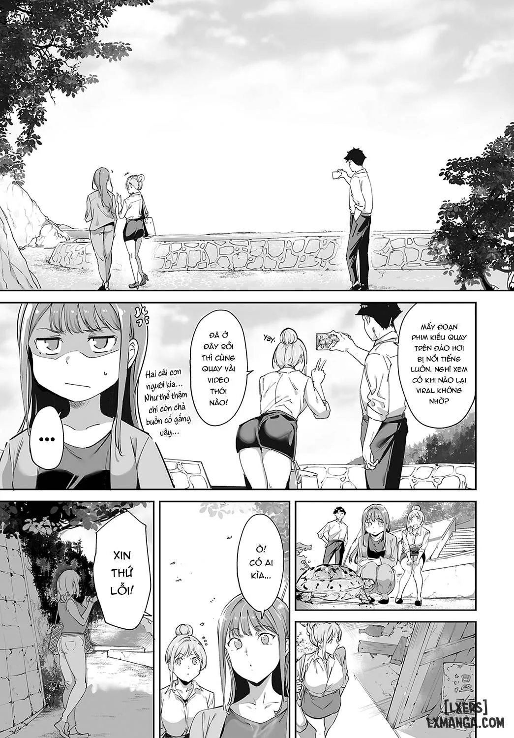 HentaiVN.net - Ảnh 7 - Hòn đảo phi luân lý [Amoral Island] - Chap 1