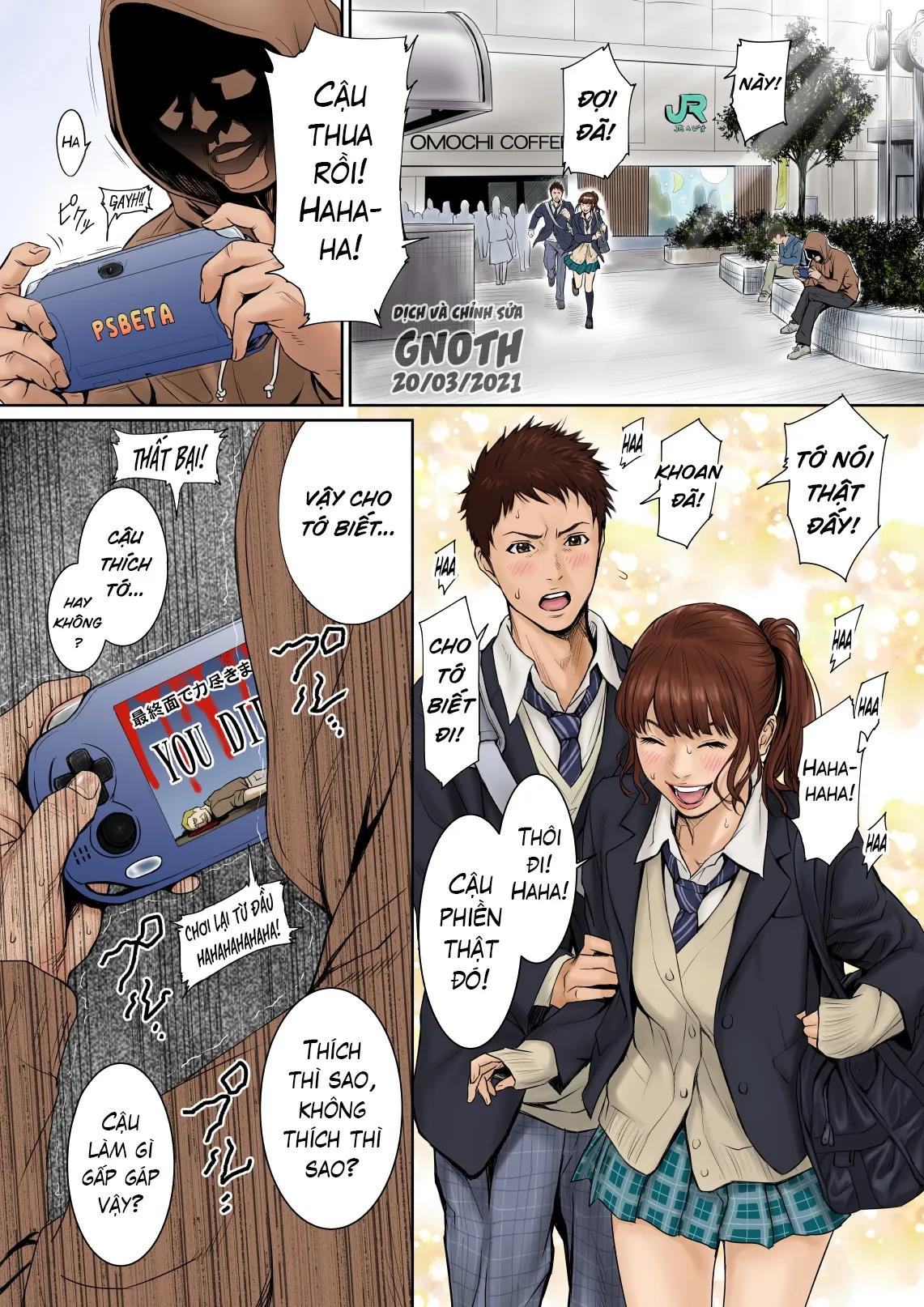 HentaiVN.net - Ảnh 4 - Aoharu Buster - Chap 1