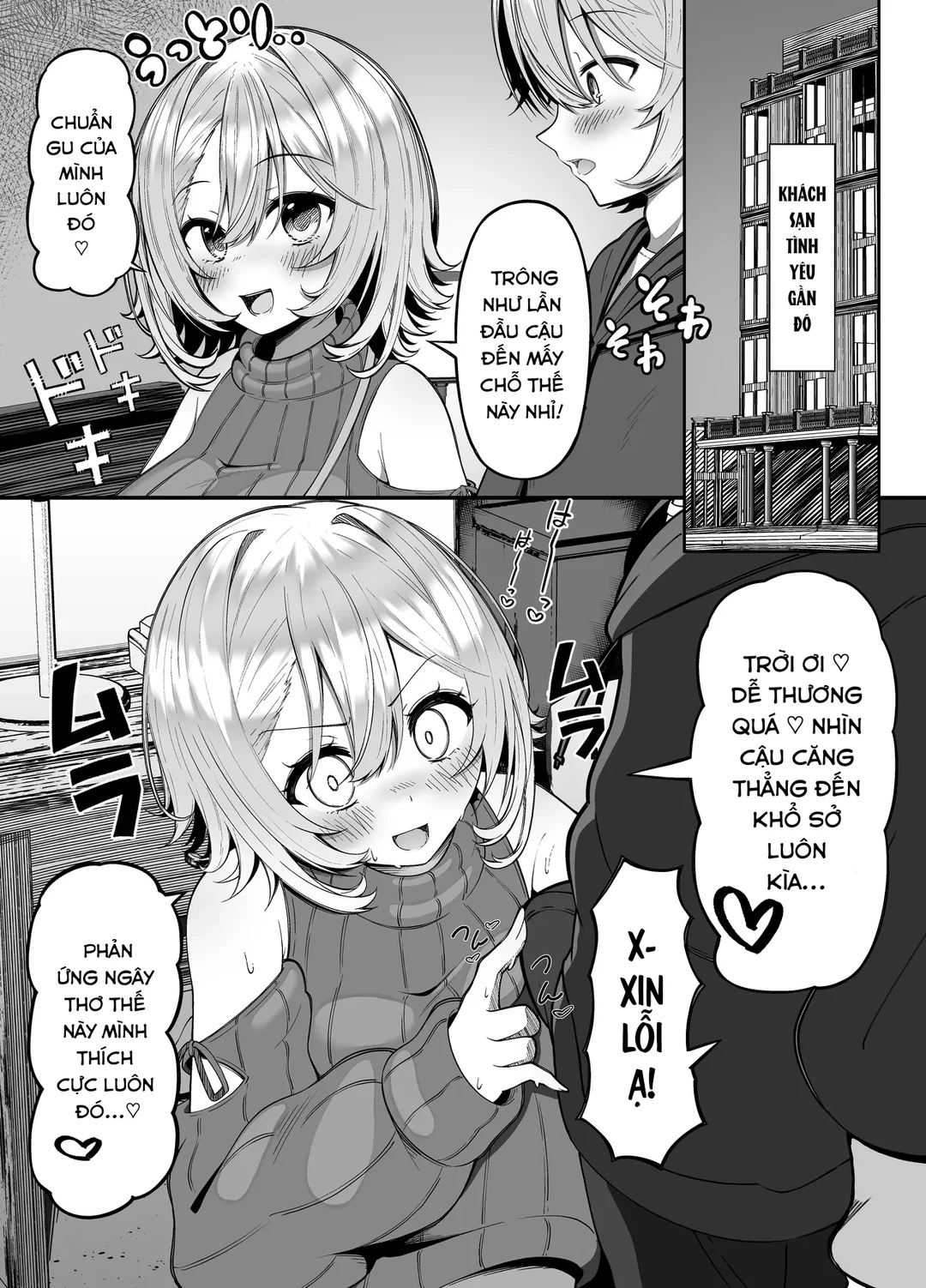 HentaiVN.net - Ảnh 6 - Bị cô gái ngực bự tiếp cận trên đường về nhà - Oneshot
