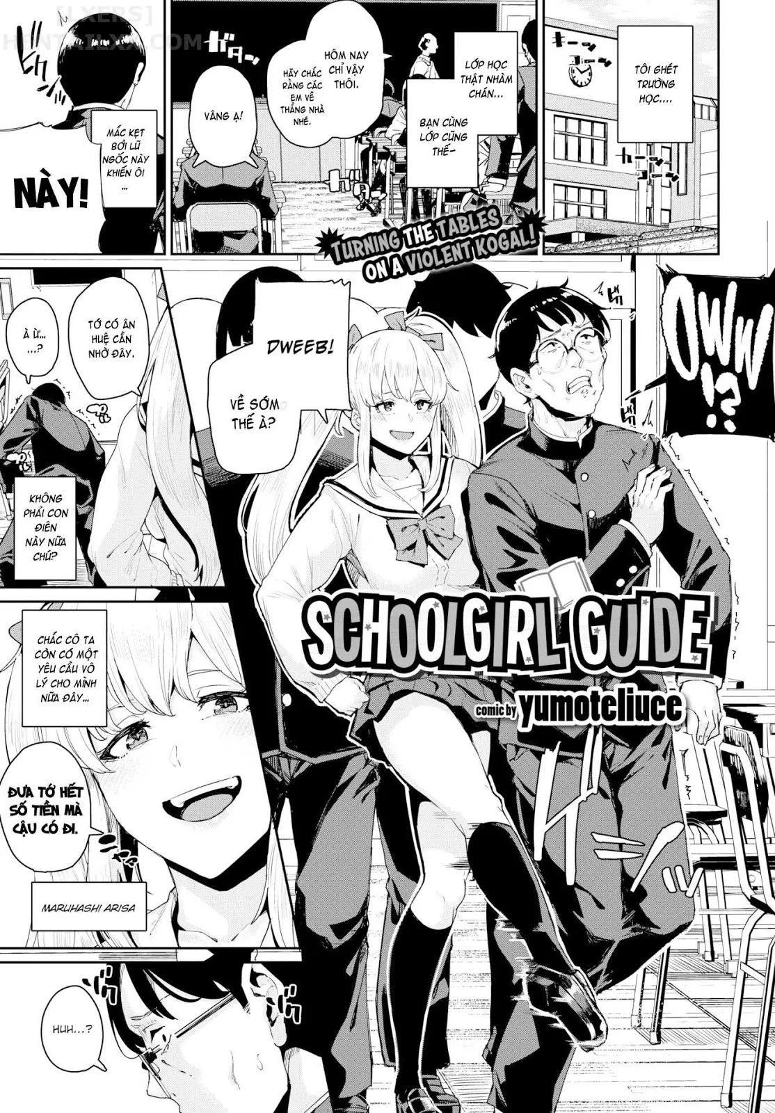 HentaiVN.net - Ảnh 4 - JK Manual [Schoolgirl Guide 1 + 2; Together with Dad; Let No Stalker Escape!?; Osen Infiltration] - Chap 1 - Schoolgirl Guide