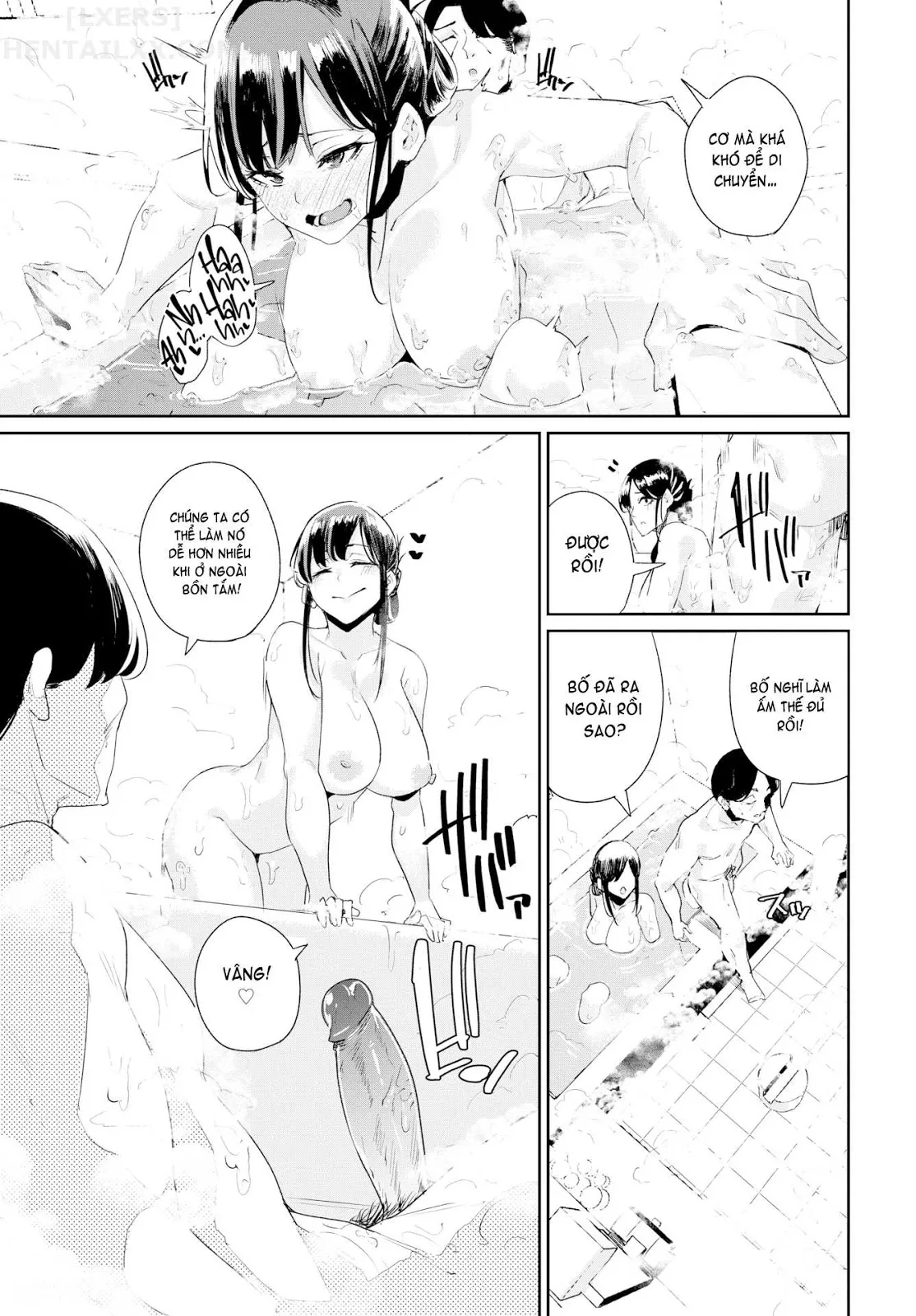 HentaiVN.net - Ảnh 17 - JK Manual [Schoolgirl Guide 1 + 2; Together with Dad; Let No Stalker Escape!?; Osen Infiltration] - Chap 3 - Together with Dad