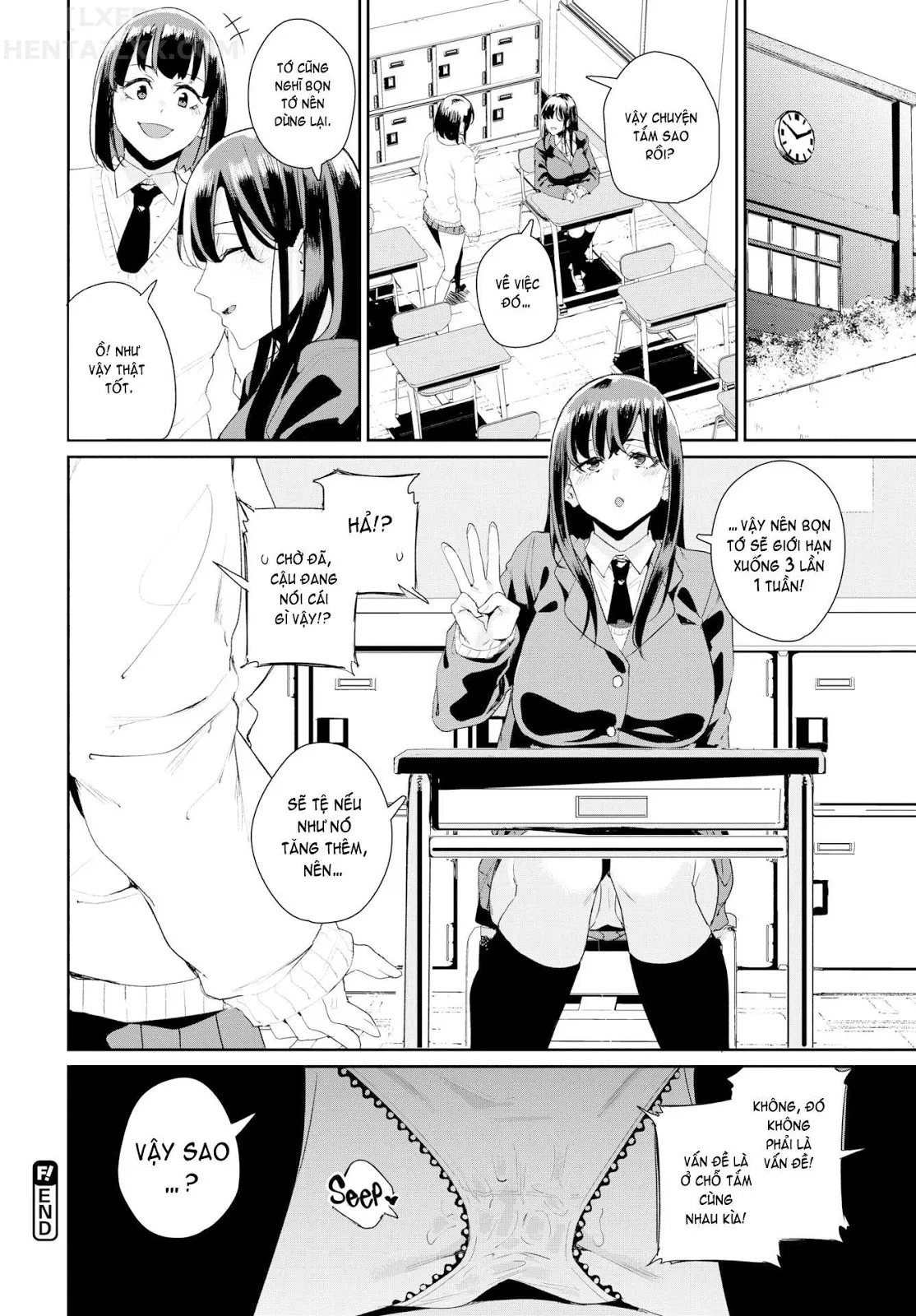 HentaiVN.net - Ảnh 24 - JK Manual [Schoolgirl Guide 1 + 2; Together with Dad; Let No Stalker Escape!?; Osen Infiltration] - Chap 3 - Together with Dad