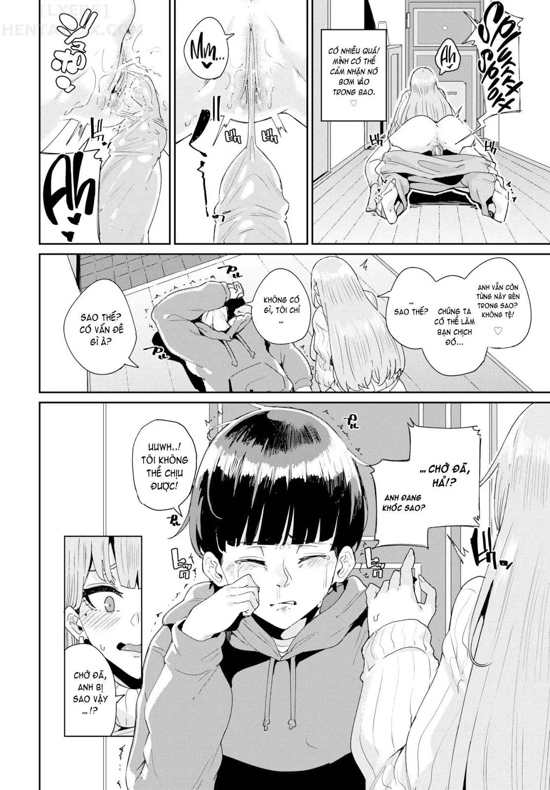 HentaiVN.net - Ảnh 12 - JK Manual [Schoolgirl Guide 1 + 2; Together with Dad; Let No Stalker Escape!?; Osen Infiltration] - Chap 4 - Let No Stalker Escape!?