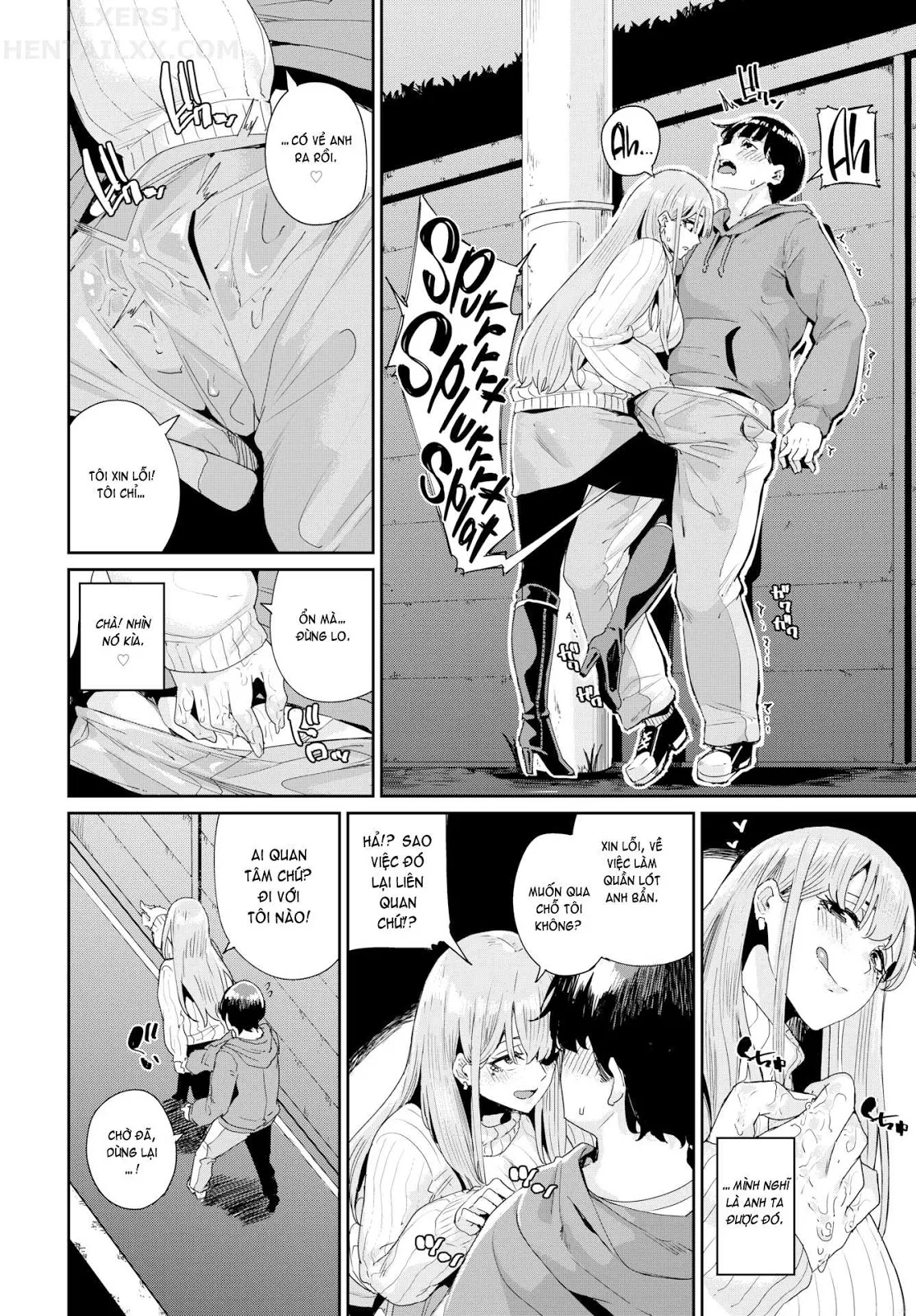 HentaiVN.net - Ảnh 8 - JK Manual [Schoolgirl Guide 1 + 2; Together with Dad; Let No Stalker Escape!?; Osen Infiltration] - Chap 4 - Let No Stalker Escape!?