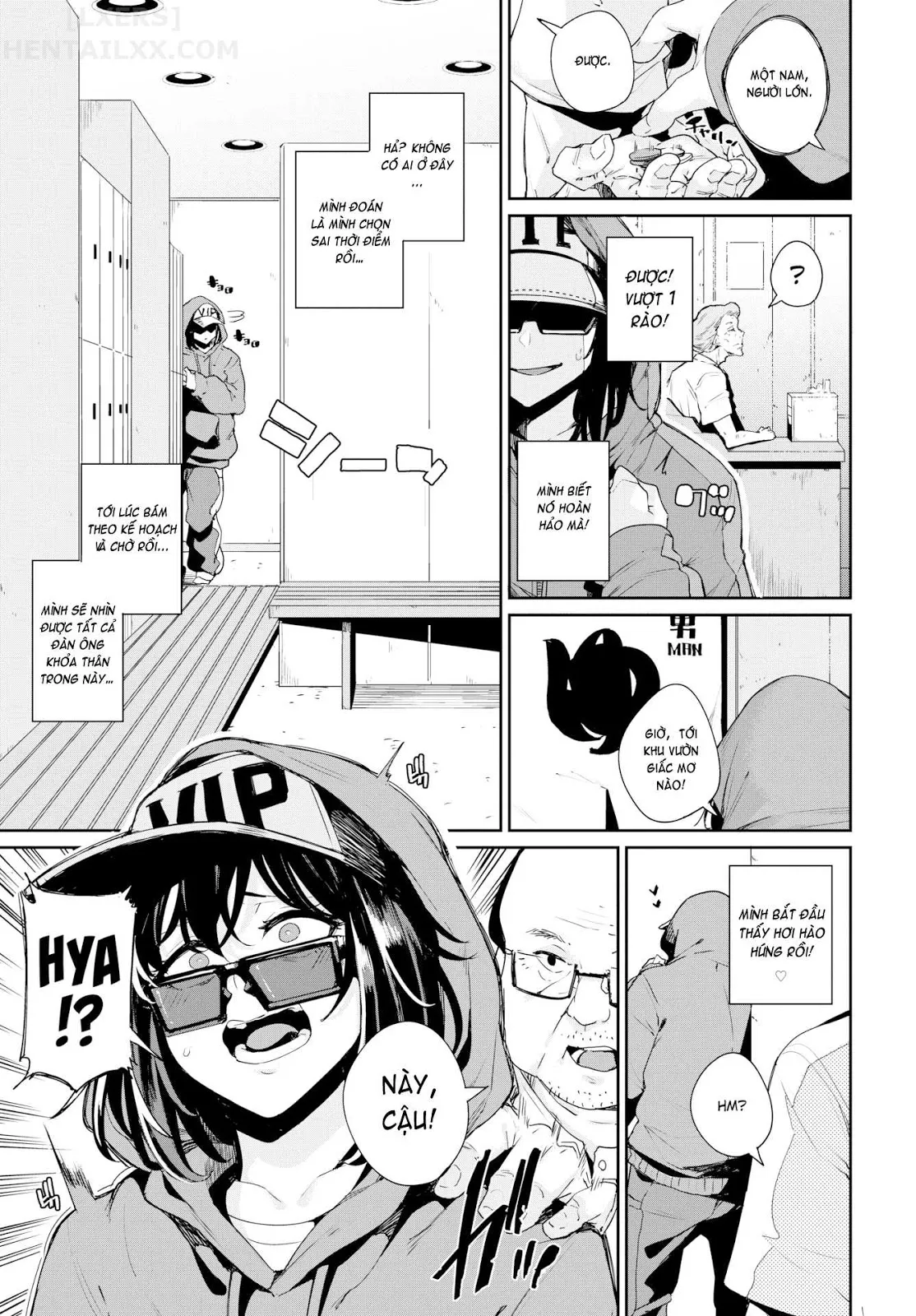 HentaiVN.net - Ảnh 7 - JK Manual [Schoolgirl Guide 1 + 2; Together with Dad; Let No Stalker Escape!?; Osen Infiltration] - Chap 5 - Osen Infiltration