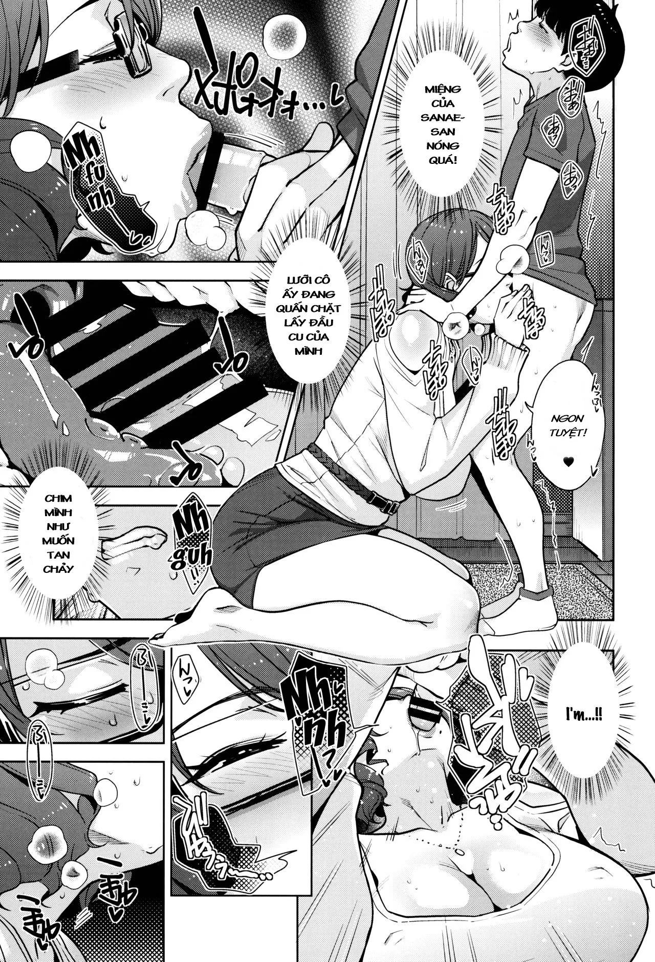HentaiVN.net - Ảnh 9 - Tống Tình Cô Hàng Xóm [2nDsukebe] - Oneshot