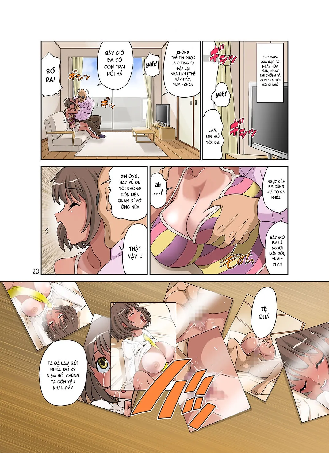 HentaiVN.net - Ảnh 24 - Netorare Genki Mama [寝取られ元気ママ] - Oneshot