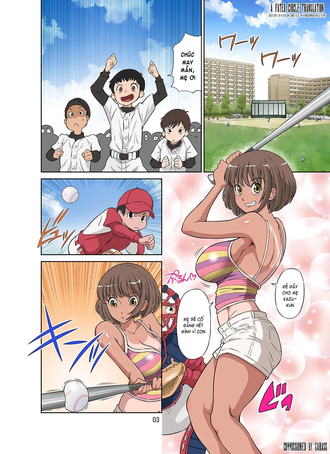 HentaiVN.net - Ảnh 4 - Netorare Genki Mama [寝取られ元気ママ] - Oneshot