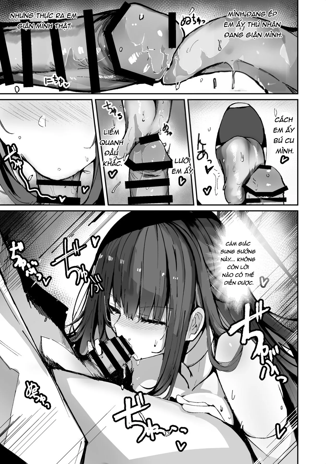 HentaiVN.net - Ảnh 13 - Saori ga Shittoshite Sensei o Osocchau Hon. (Blue Archive) - Oneshot