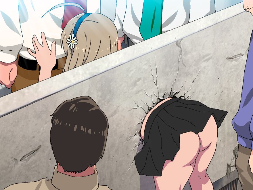HentaiVN.net - Ảnh 36 - Kabe ni Hamatte Ugokenai! - Artist CG Ảnh động