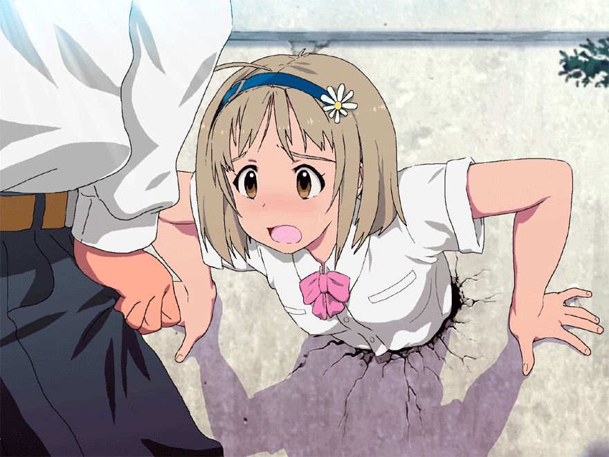 HentaiVN.net - Ảnh 8 - Kabe ni Hamatte Ugokenai! - Artist CG Ảnh động