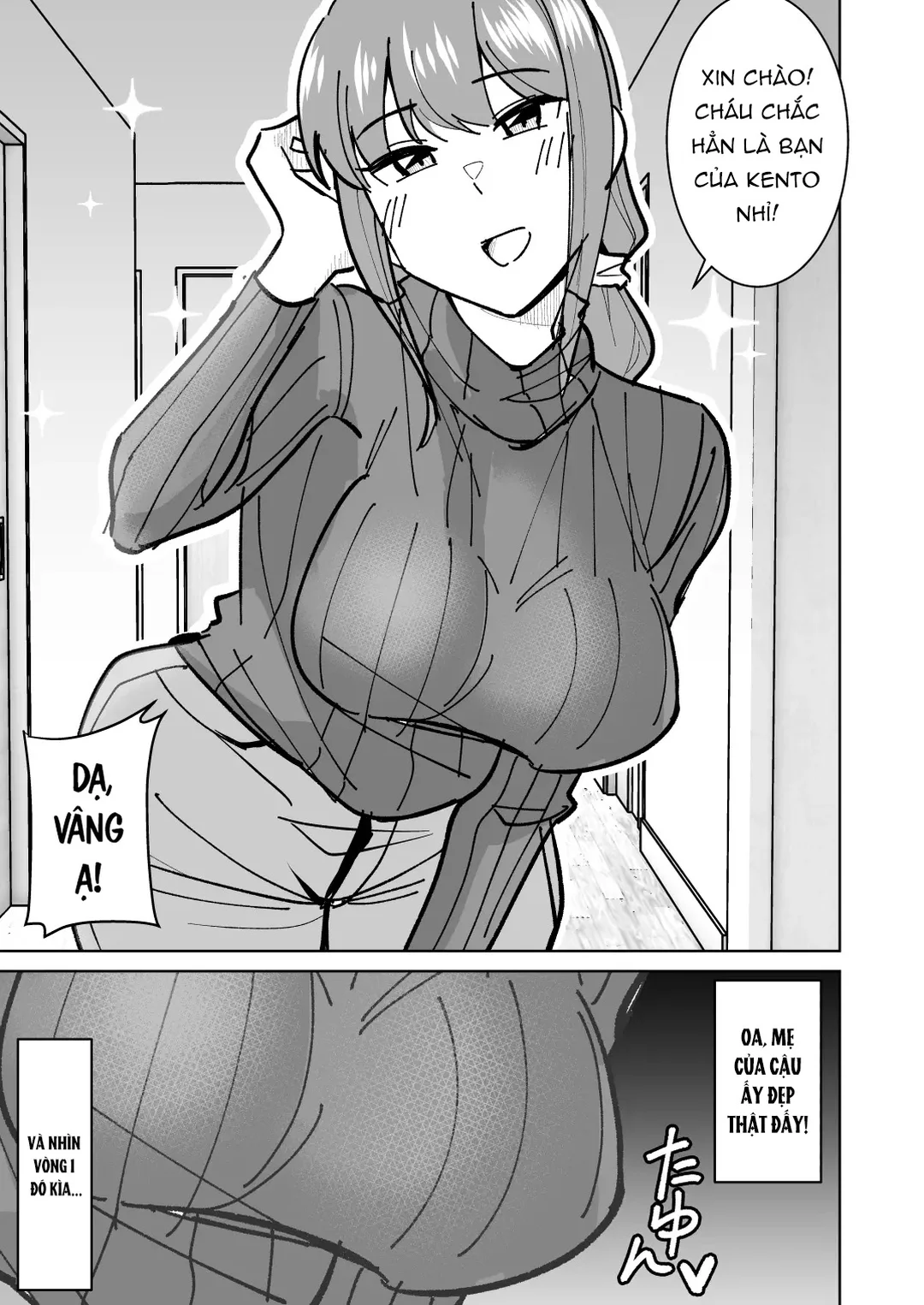 HentaiVN.net - Ảnh 4 - Chuyện ngoại tình với mẹ bạn - Oneshot
