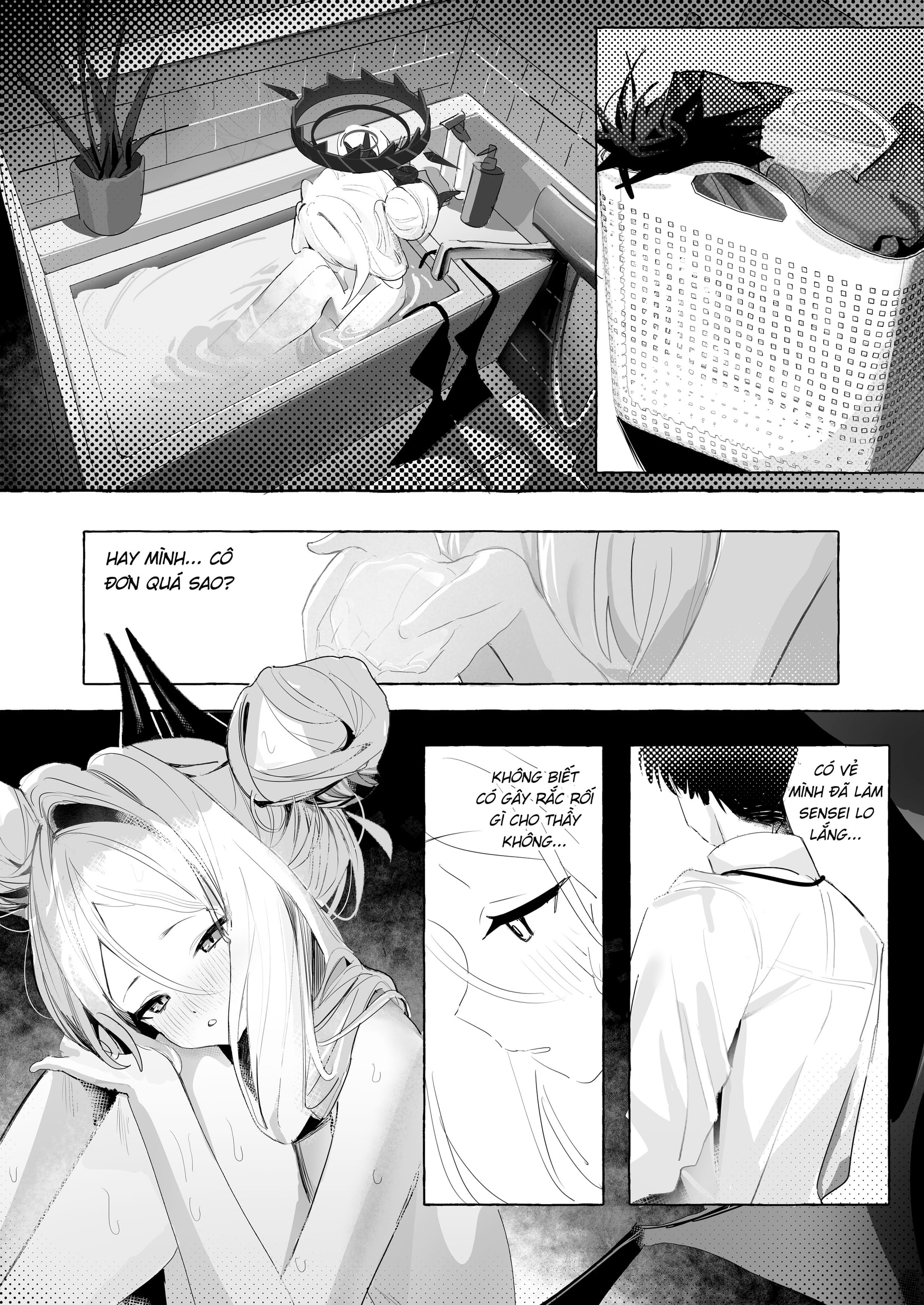 HentaiVN.net - Ảnh 5 - Khi ánh dương hé mở trái tim - oneshot