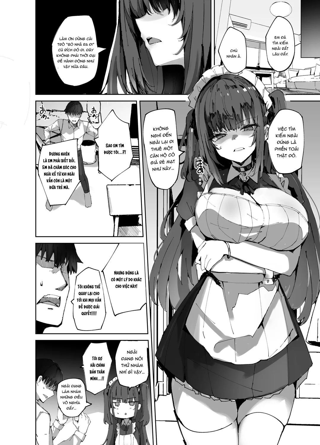 HentaiVN.net - Ảnh 5 - Nàng hầu tìm thấy đồ tôi giấu - Oneshot