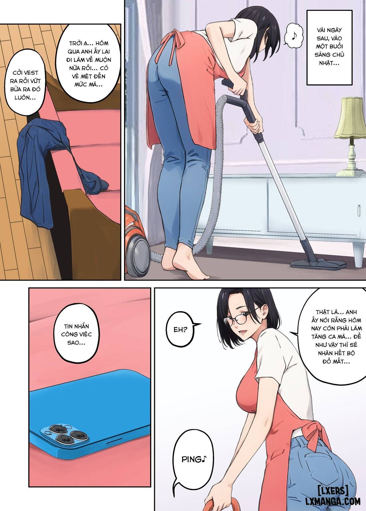 HentaiVN.net - Ảnh 19 - Heibon na Shufu dakedo Gogo dake Hitozuma Yametemasu - Chap 1