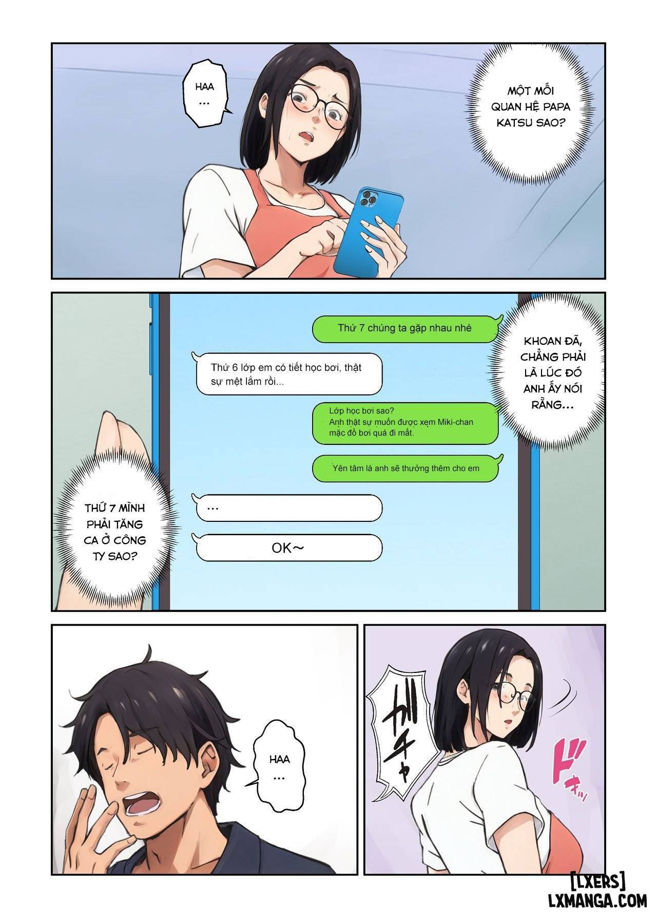 HentaiVN.net - Ảnh 23 - Heibon na Shufu dakedo Gogo dake Hitozuma Yametemasu - Chap 1