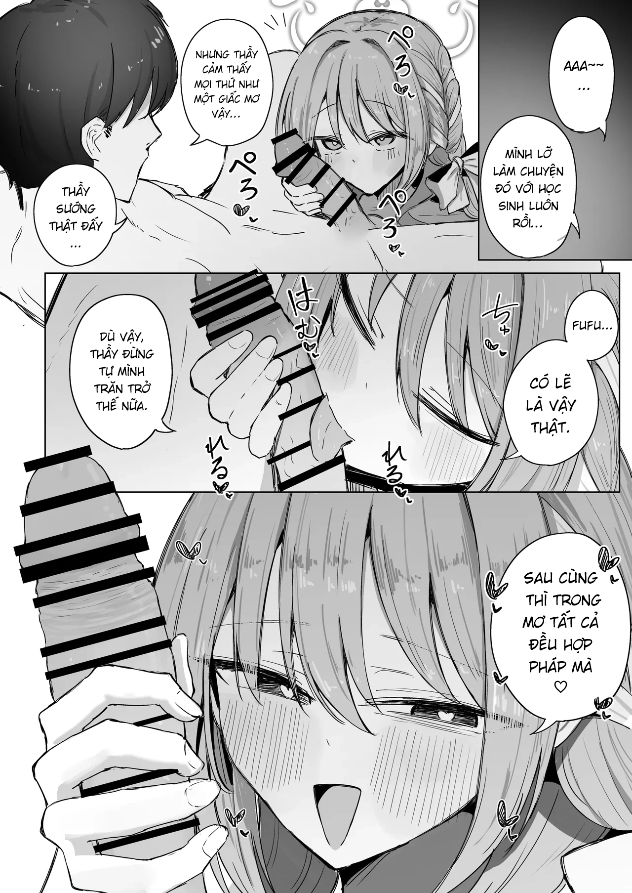 HentaiVN.net - Ảnh 38 - Đã là mơ thì mọi thứ đều hợp pháp. - One shot khô dái