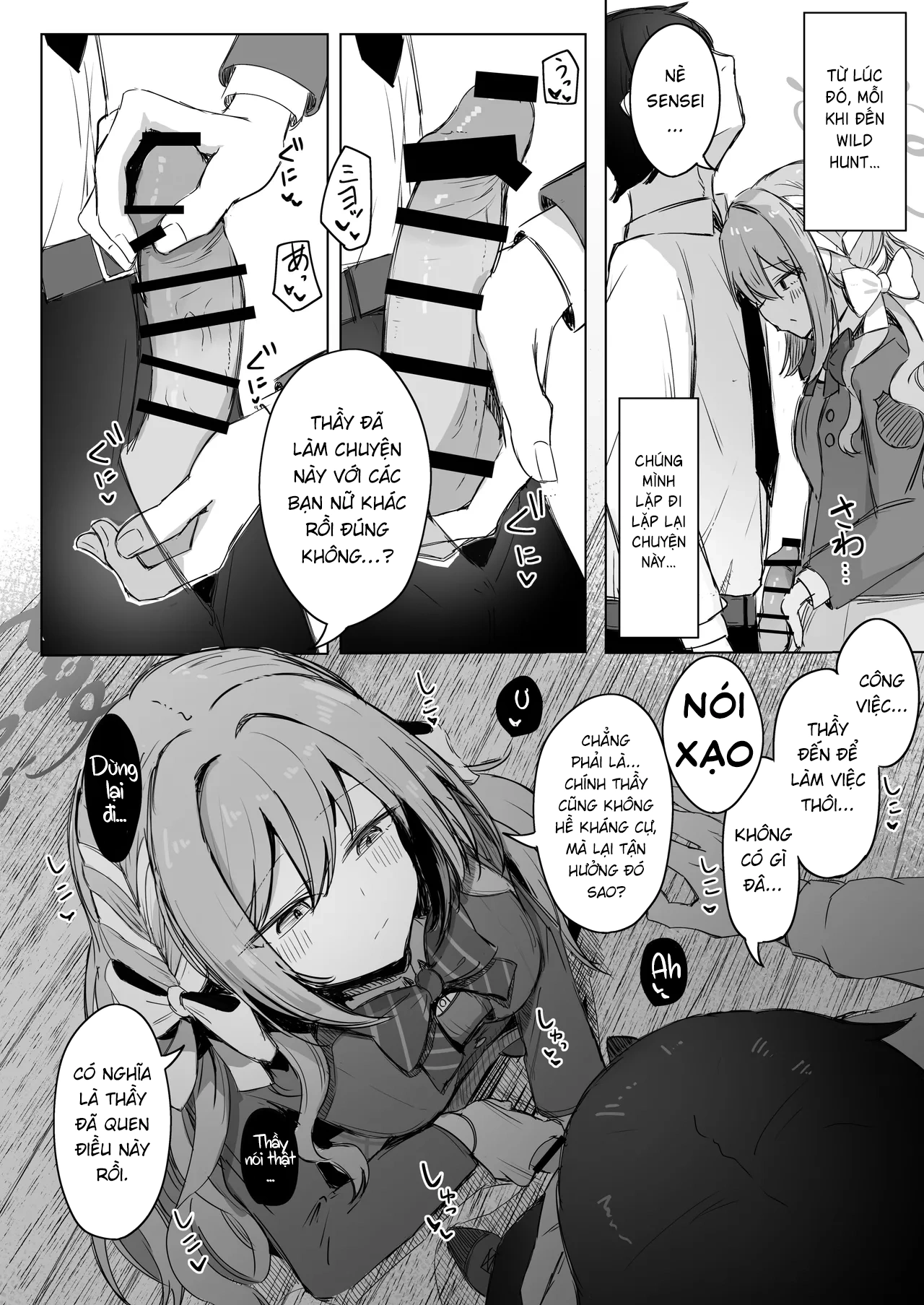 HentaiVN.net - Ảnh 10 - Đã là mơ thì mọi thứ đều hợp pháp. - One shot khô dái