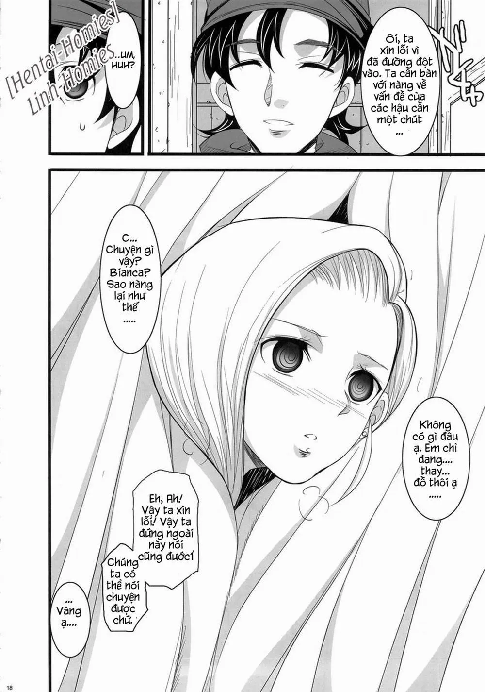 HentaiVN.net - Ảnh 16 - Bianca no Waki | Time Stop Spell Sleepmorer (Dragon Quest V) - Oneshot