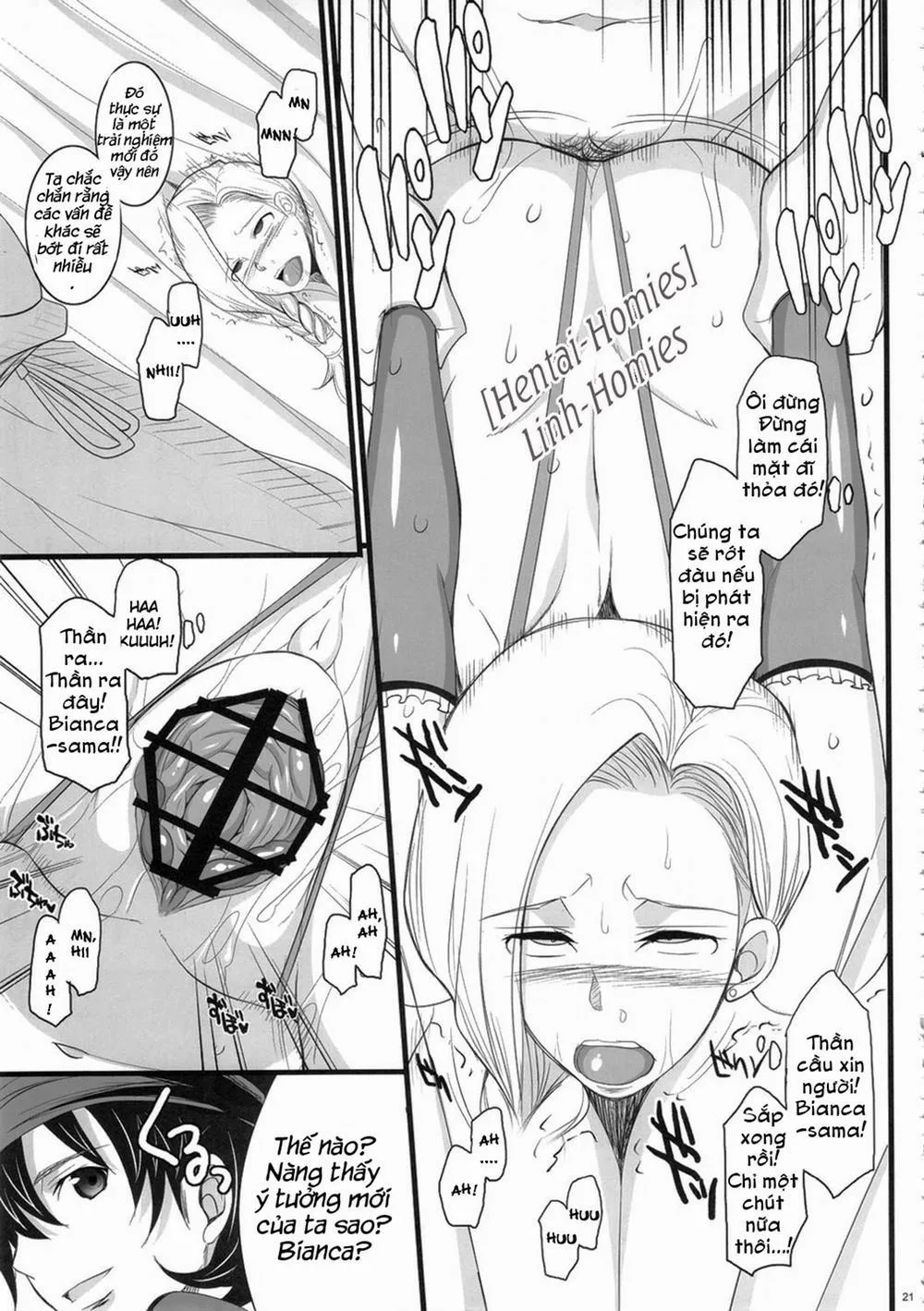 HentaiVN.net - Ảnh 19 - Bianca no Waki | Time Stop Spell Sleepmorer (Dragon Quest V) - Oneshot