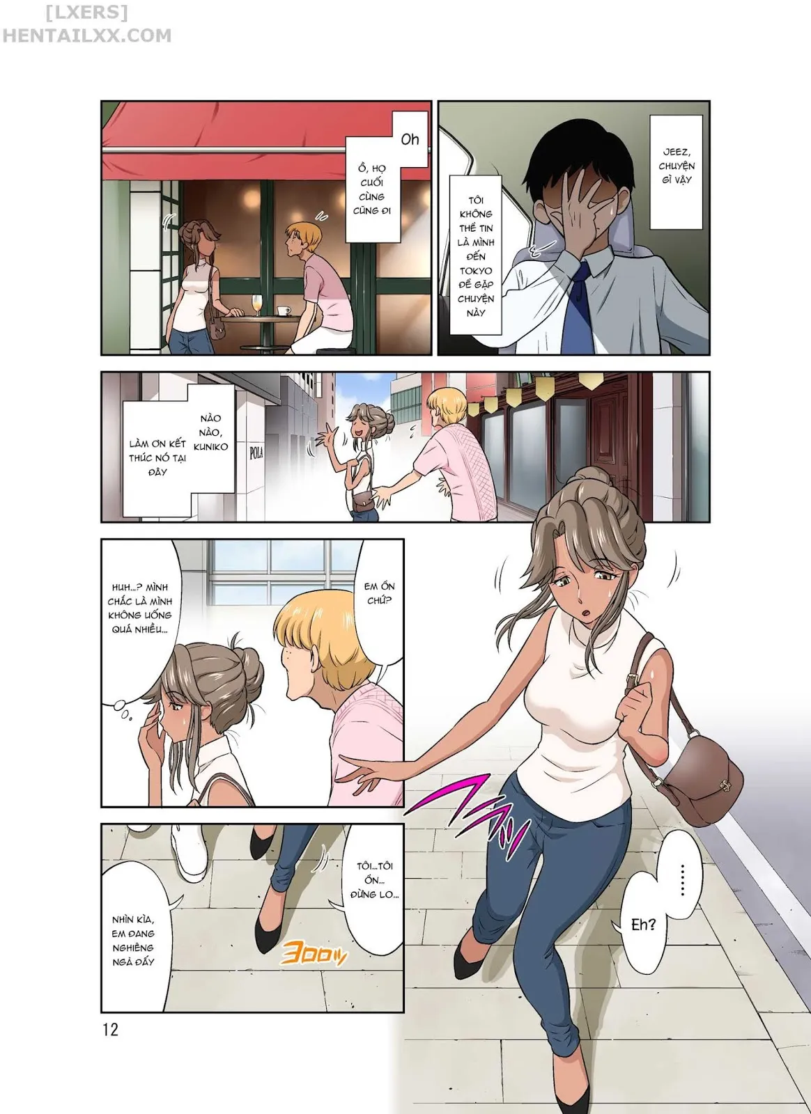 HentaiVN.net - Ảnh 13 - Khi tôi đang đi công tác, vợ tôi có chuyến đi NTR [Ore Shucchouchuu, Tsuma Netorarechuu] - Oneshot