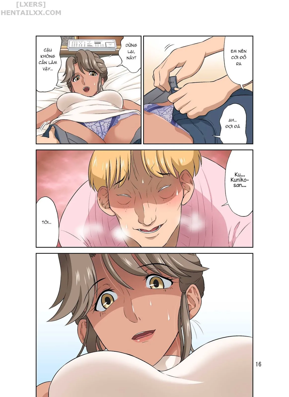 HentaiVN.net - Ảnh 17 - Khi tôi đang đi công tác, vợ tôi có chuyến đi NTR [Ore Shucchouchuu, Tsuma Netorarechuu] - Oneshot