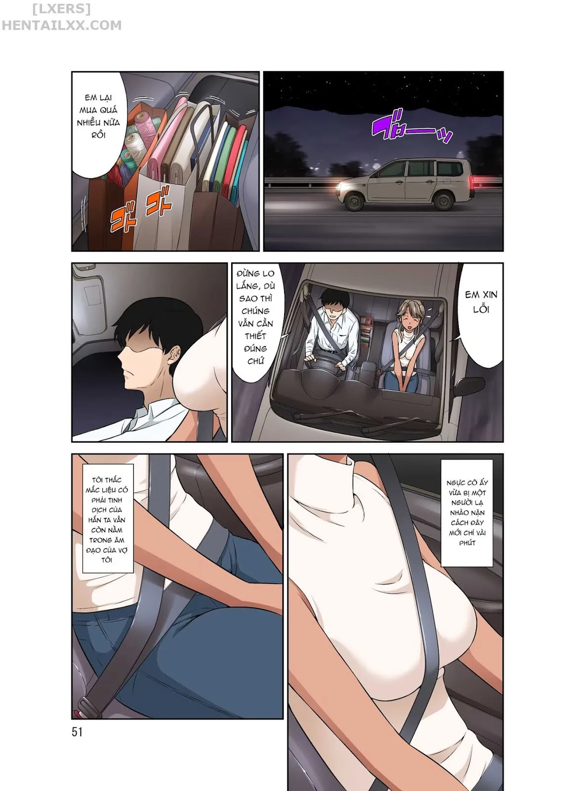 HentaiVN.net - Ảnh 52 - Khi tôi đang đi công tác, vợ tôi có chuyến đi NTR [Ore Shucchouchuu, Tsuma Netorarechuu] - Oneshot