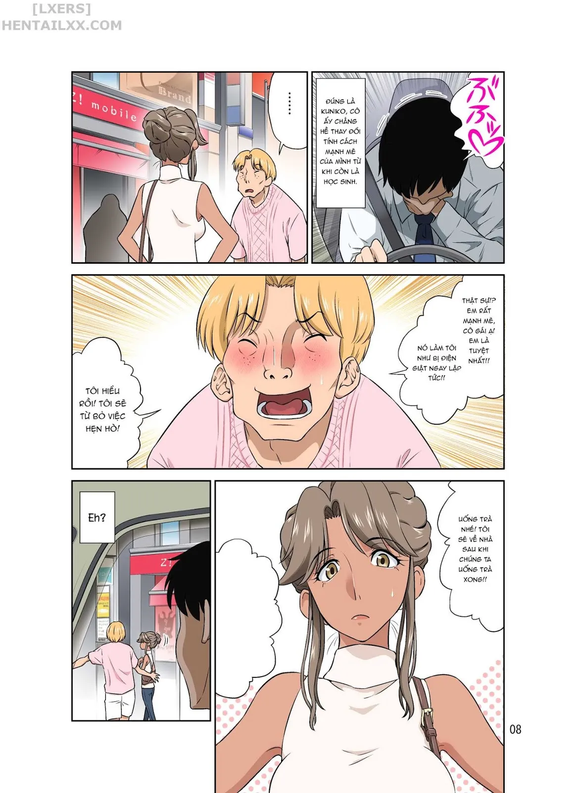 HentaiVN.net - Ảnh 9 - Khi tôi đang đi công tác, vợ tôi có chuyến đi NTR [Ore Shucchouchuu, Tsuma Netorarechuu] - Oneshot