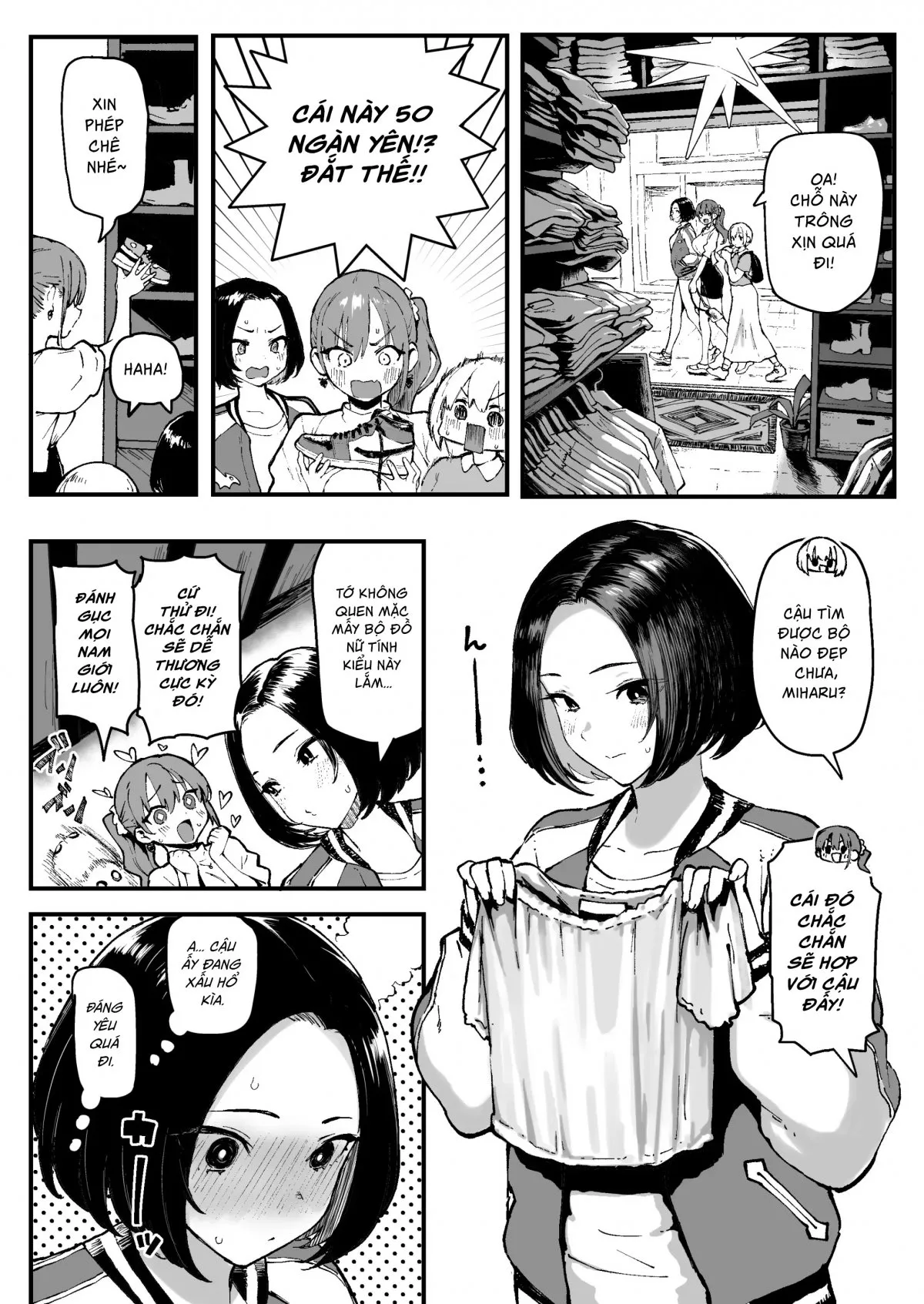 HentaiVN.net - Ảnh 12 - Lần đầu của Miharu [Miharu no Hajimete] - Oneshot
