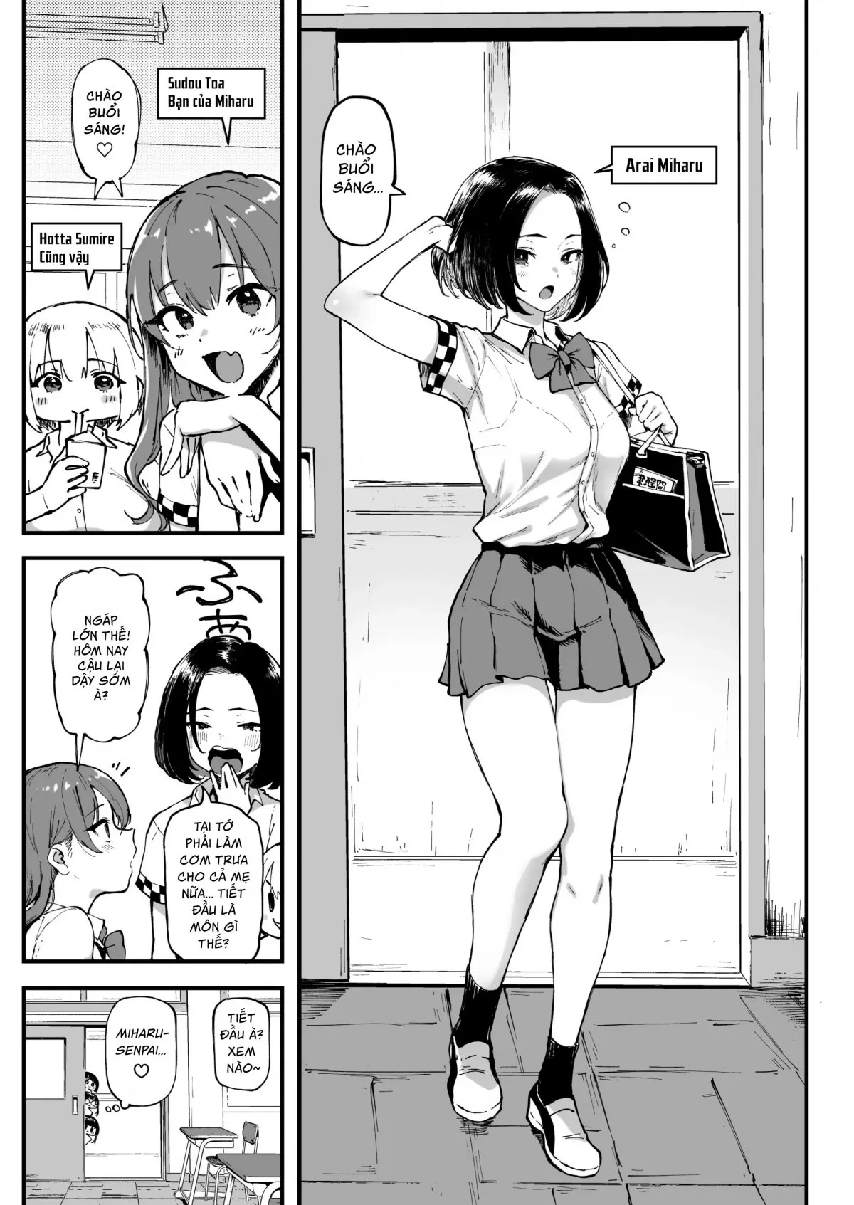 HentaiVN.net - Ảnh 4 - Lần đầu của Miharu [Miharu no Hajimete] - Oneshot