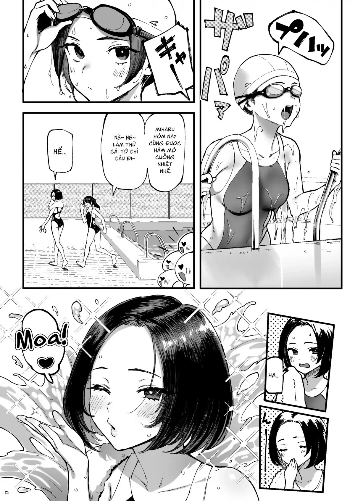 HentaiVN.net - Ảnh 5 - Lần đầu của Miharu [Miharu no Hajimete] - Oneshot