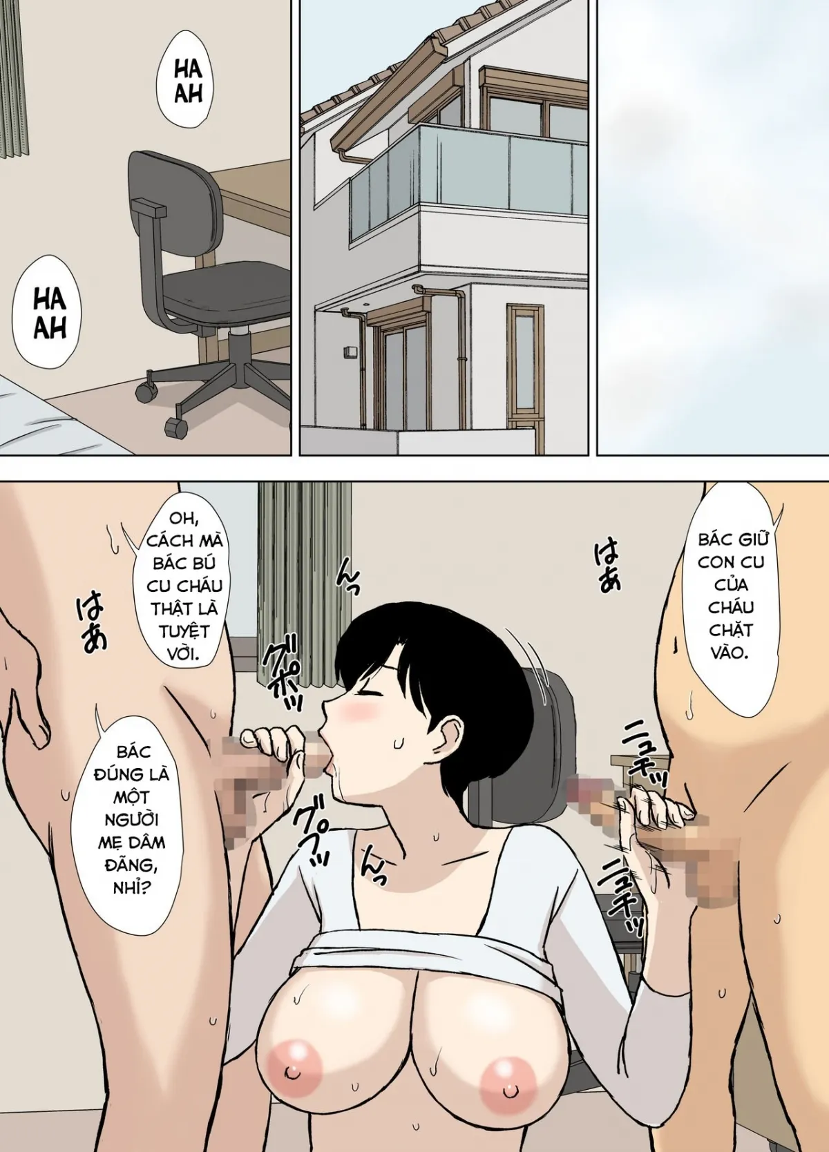 HentaiVN.net - Ảnh 10 - Sex Training with Mom 2 ~Ikumi-san’s Study about Sex Training~ [ママとエロ練2～育美さんのエロ練修業～] - Oneshot