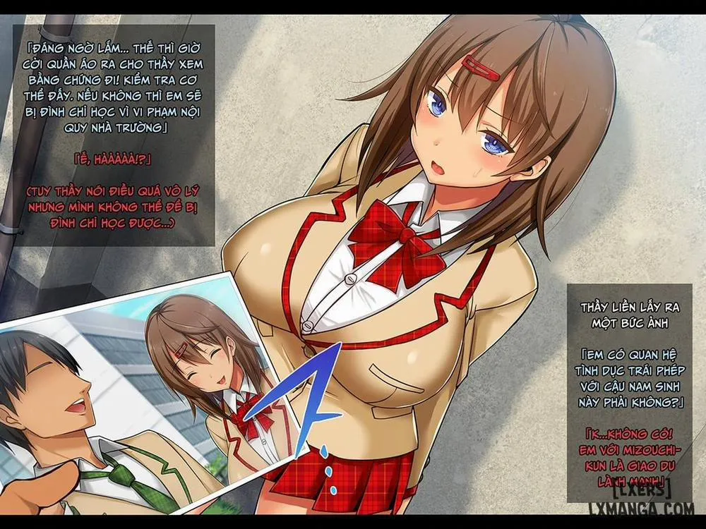 HentaiVN.net - Ảnh 14 - Netorare JK -Watashi, Sensei no Oyome-san ni Narimasu - Oneshot
